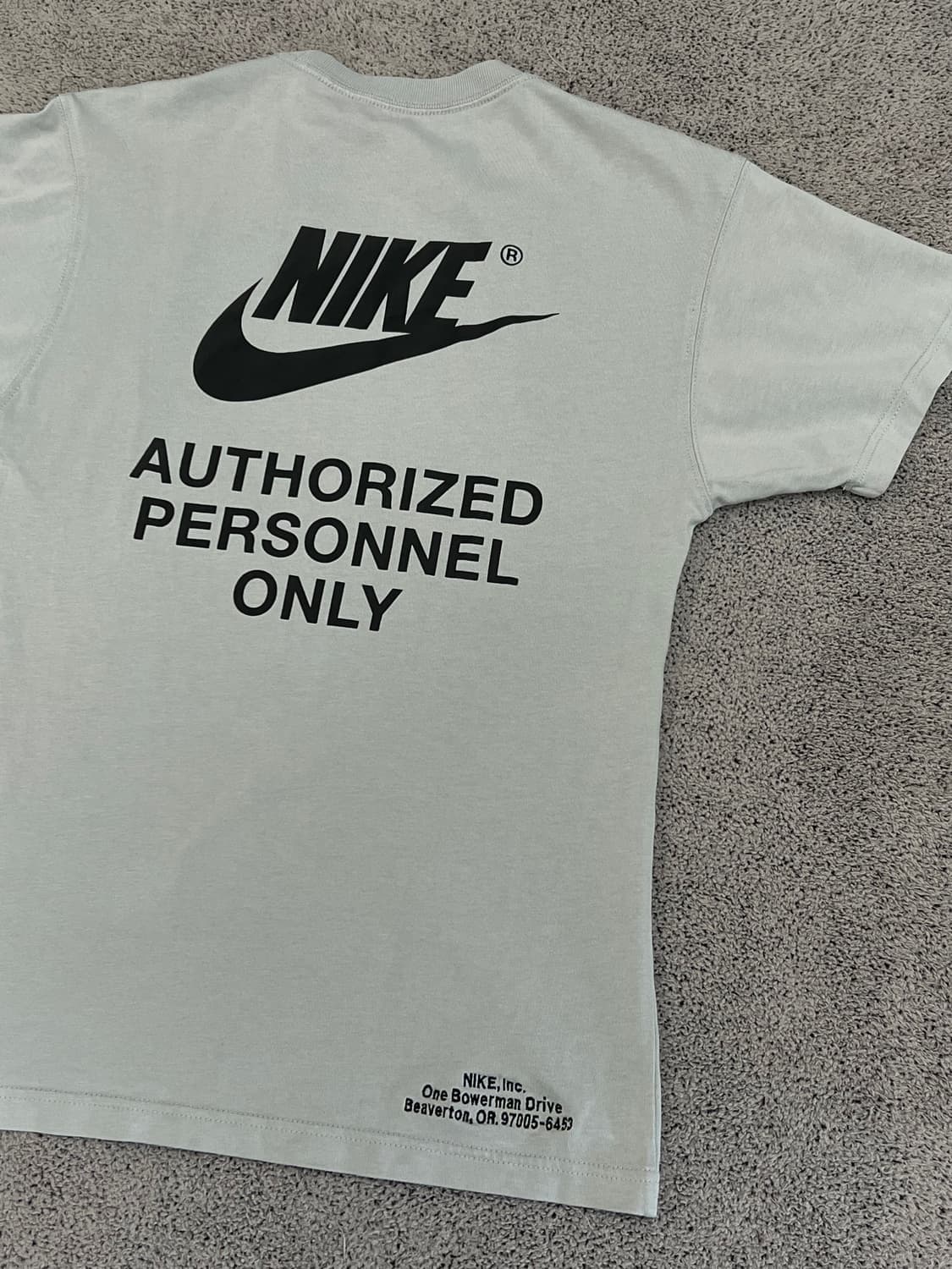 (S) 나이키 오서라이즈 퍼스널 반팔 티 그레이 상품이미지4
