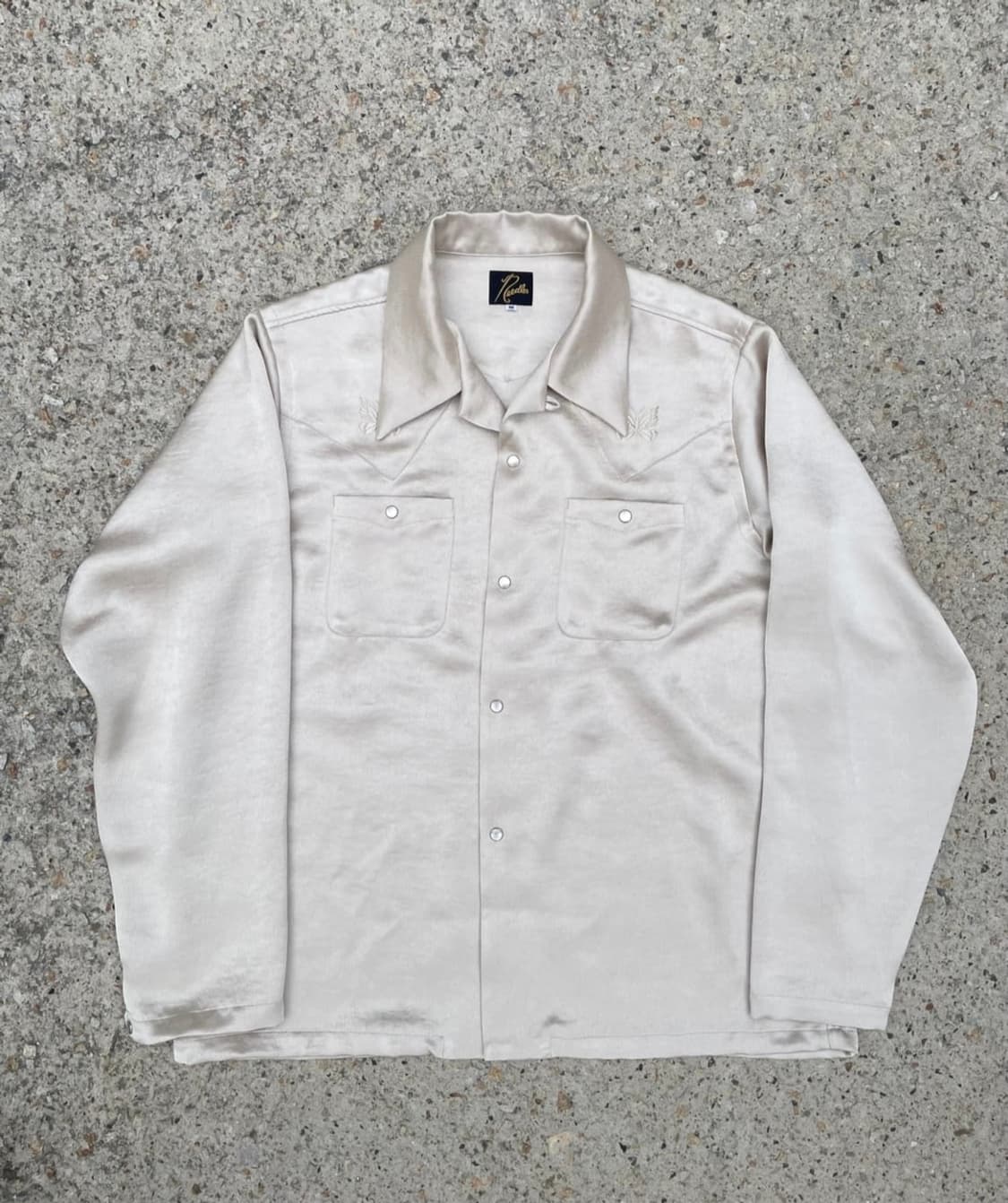 니들스 새틴 웨스턴 셔츠 상품이미지1