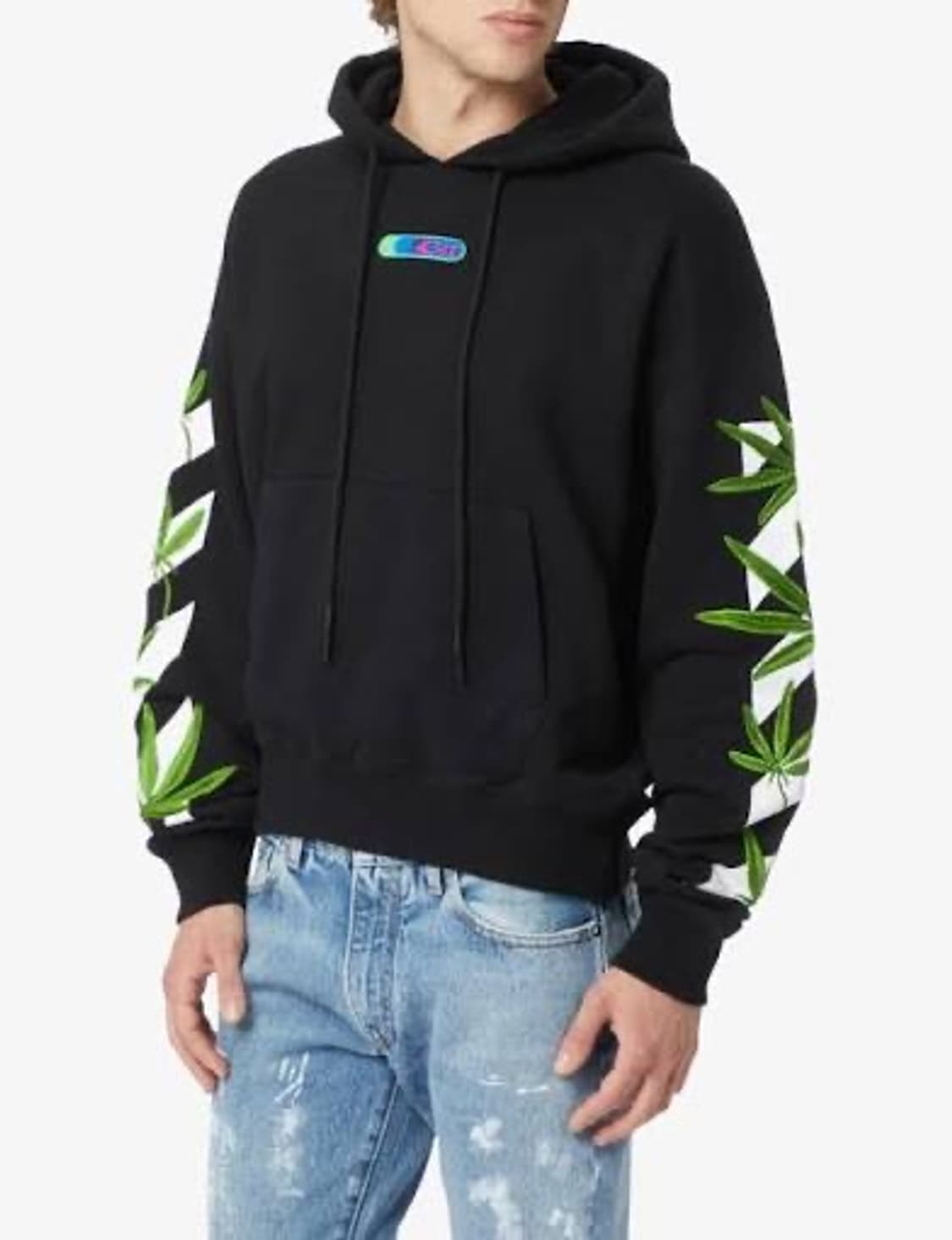 Offwhite 후드티 weed 대마 상품이미지2