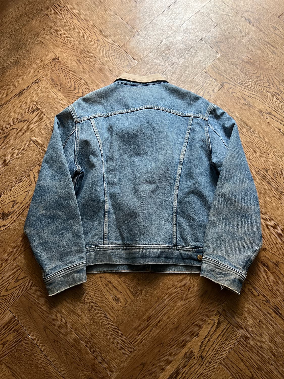 [XL]90's Lee USA 스톰라이더 블랭킷 데님 트러커 자켓 R1 상품이미지8