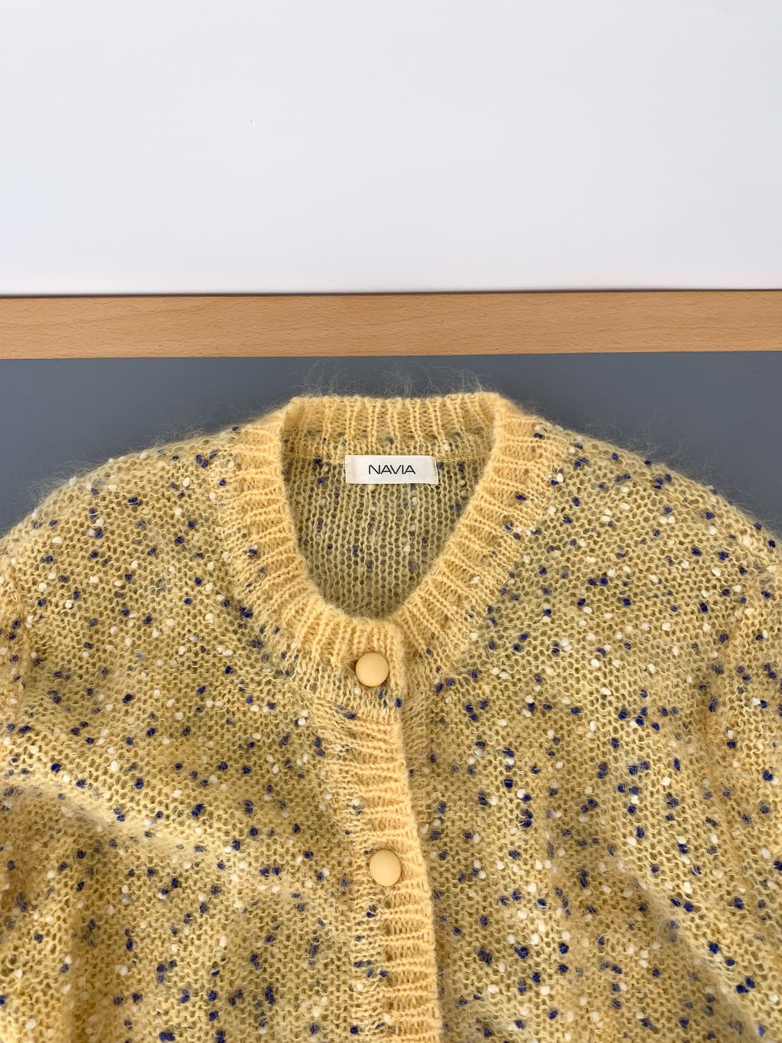  JPN 모헤어 니트 가디건 W100-105 상품이미지6