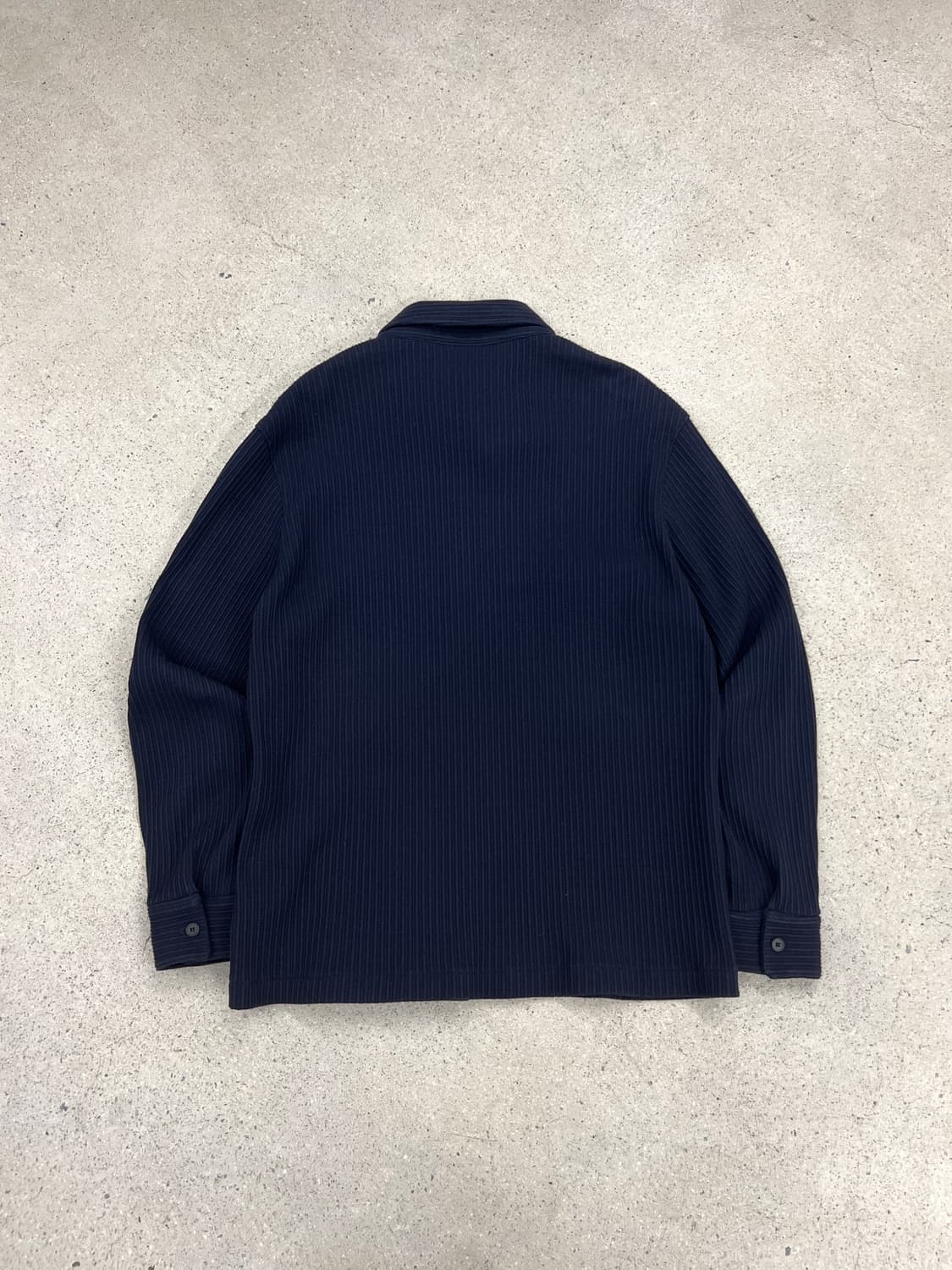 타임 옴므 플리츠 셔츠 자켓 상품이미지4