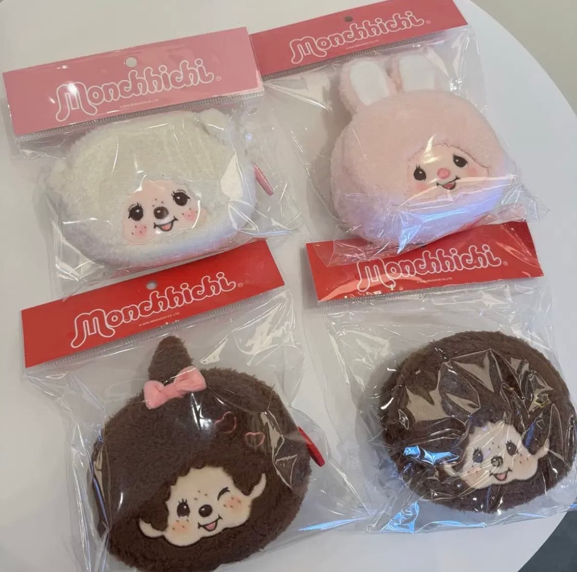 몬치치 얼굴 페이스 파우치 몬치치군 몬치치짱 치무탄 챠무 상품이미지1