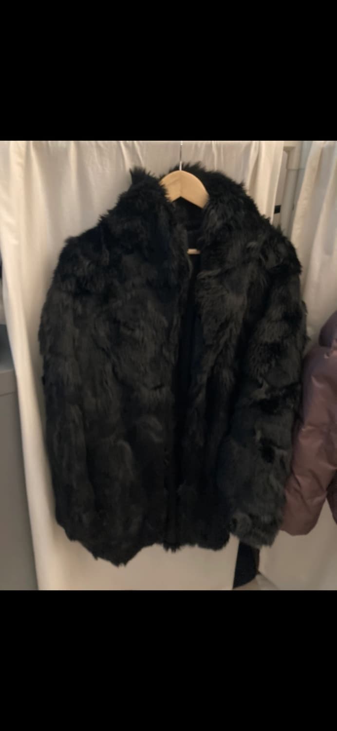 나체 nache 퍼 하프코트 상품이미지2