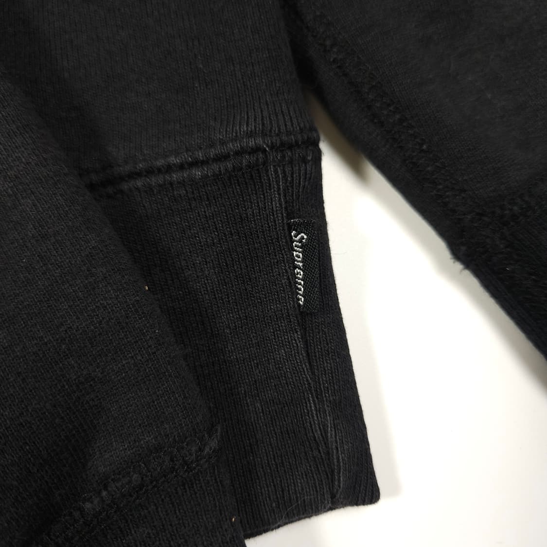 슈프림 마돈나 버닝 후드티 블랙  상품이미지8