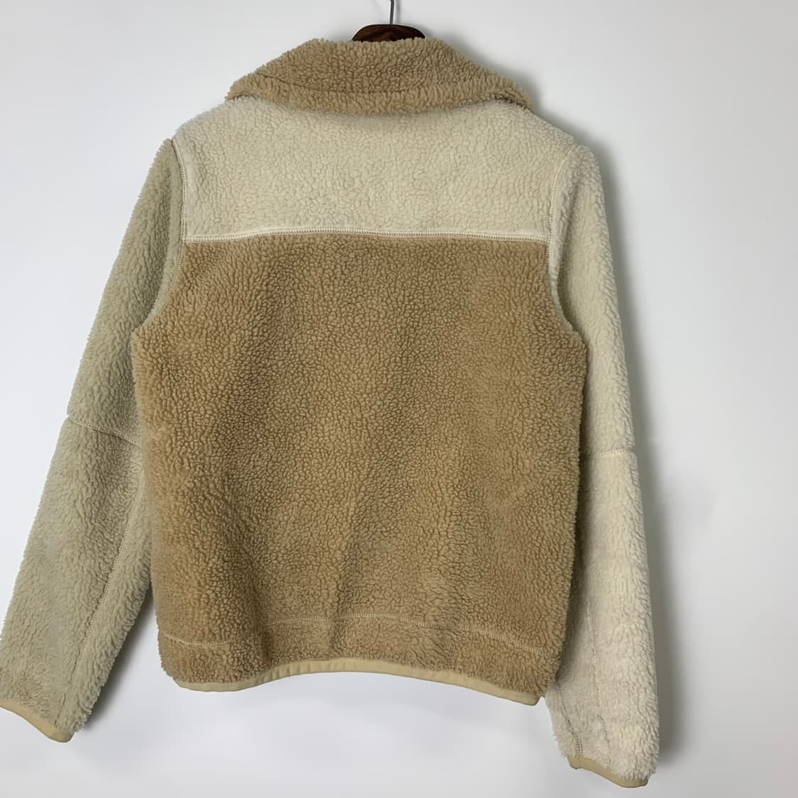 폴로 랄프로렌 레더 트림 포 시얼링 쉐르파 자켓 상품이미지3