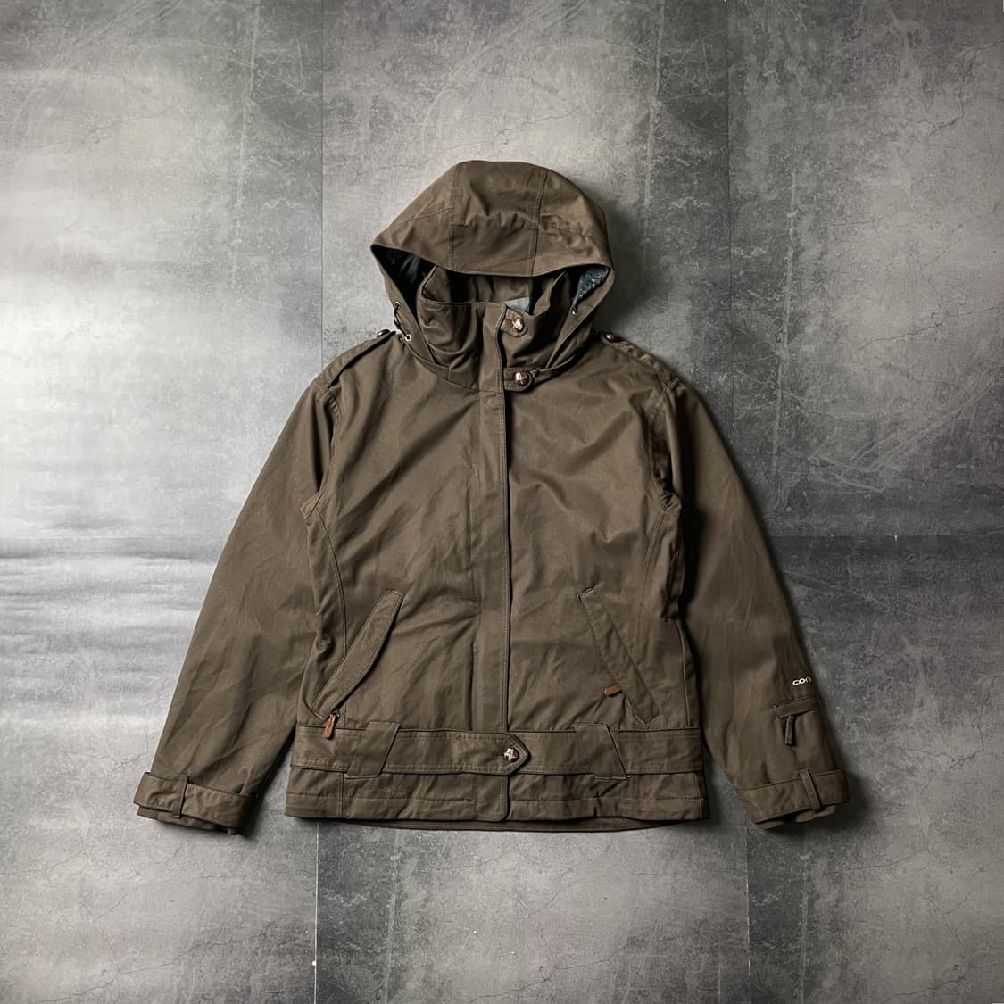 COLUMBIA 컬럼비아 빈티지 브라운 밀리터리 자켓 A00569 상품이미지1