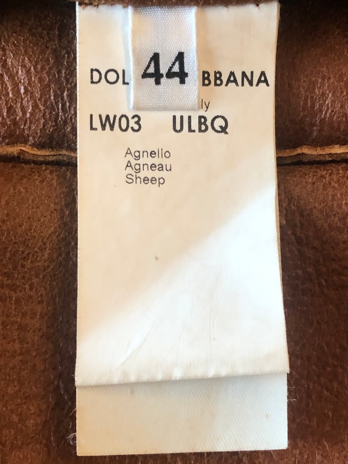 돌체앤가바나 빈티지 멀티포켓 양가죽 베스트 자켓 상품이미지9