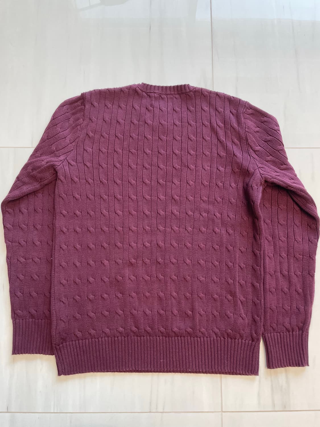 폴로 케이블 니트 상품이미지2