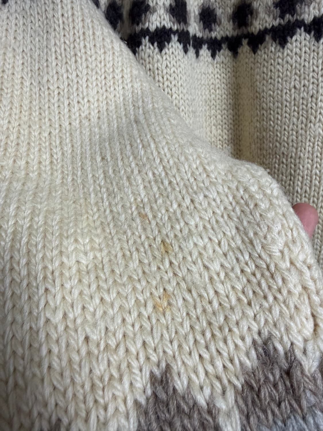 세븐아일랜드 컨트리 노르딕 패턴 울 니트 스웨터 상품이미지8