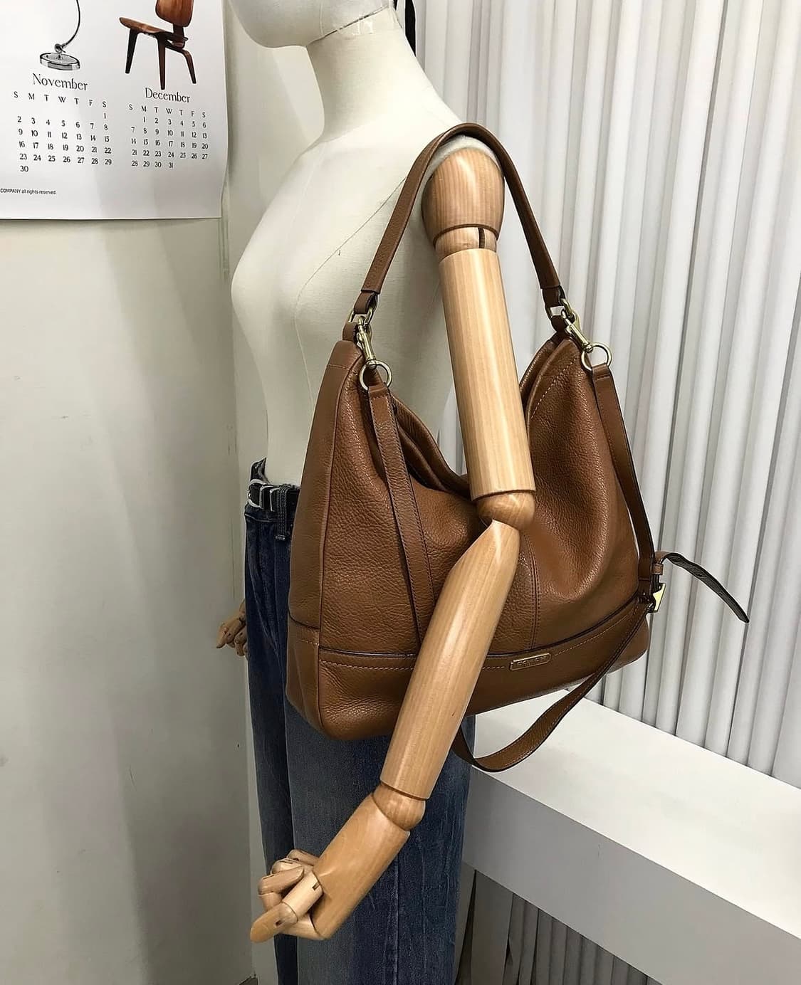 코치 레더 투웨이백 가방 상품이미지9