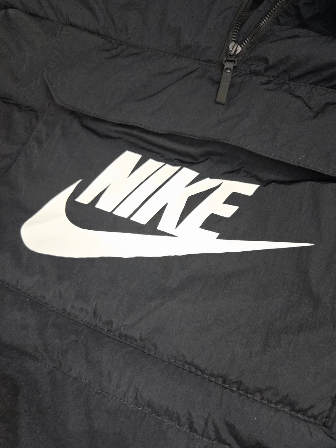 나이키 스우시 아노락 푸퍼 패딩 블랙_2XL 상품이미지4