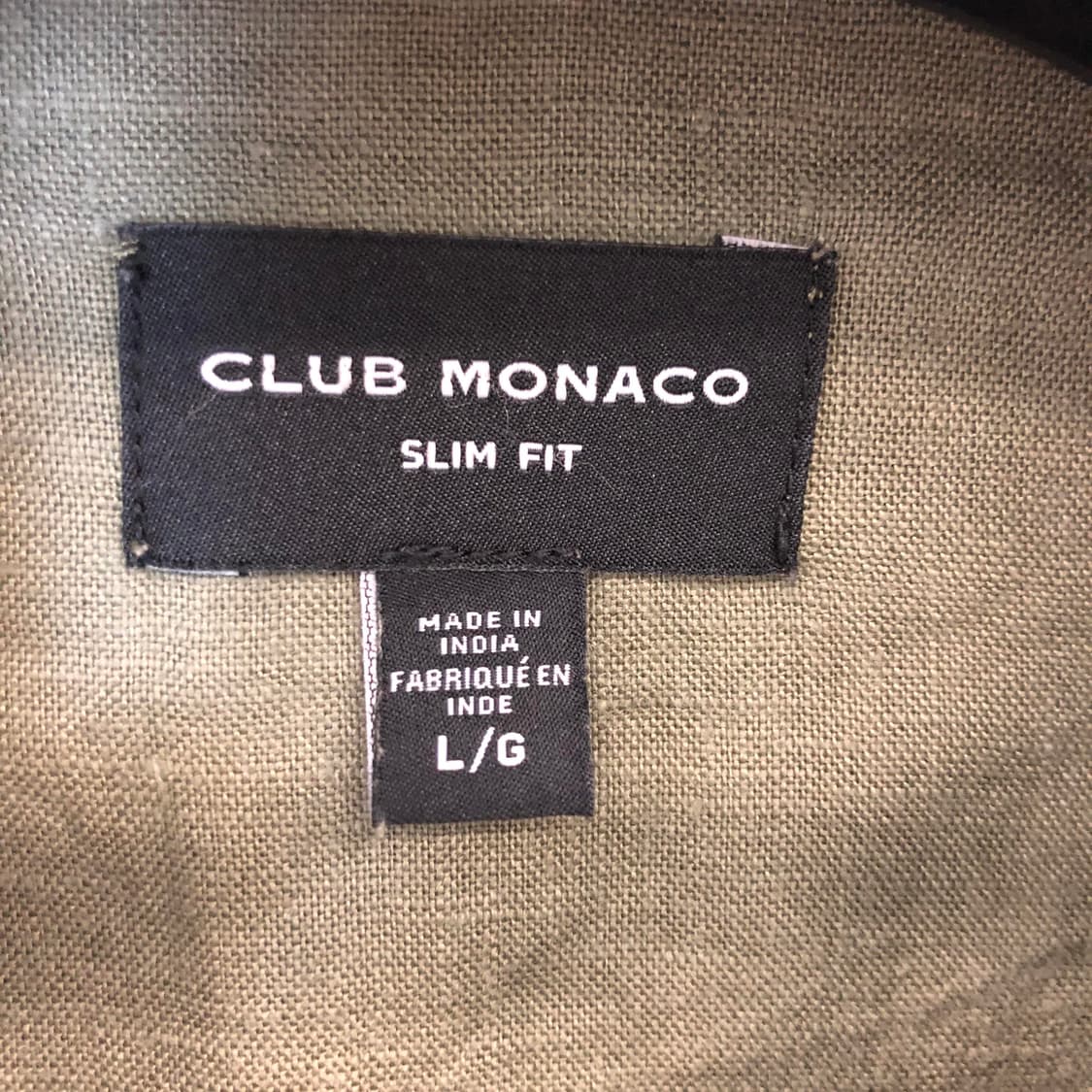 클럽모나코 헨리넥 린넨셔츠 L 상품이미지5