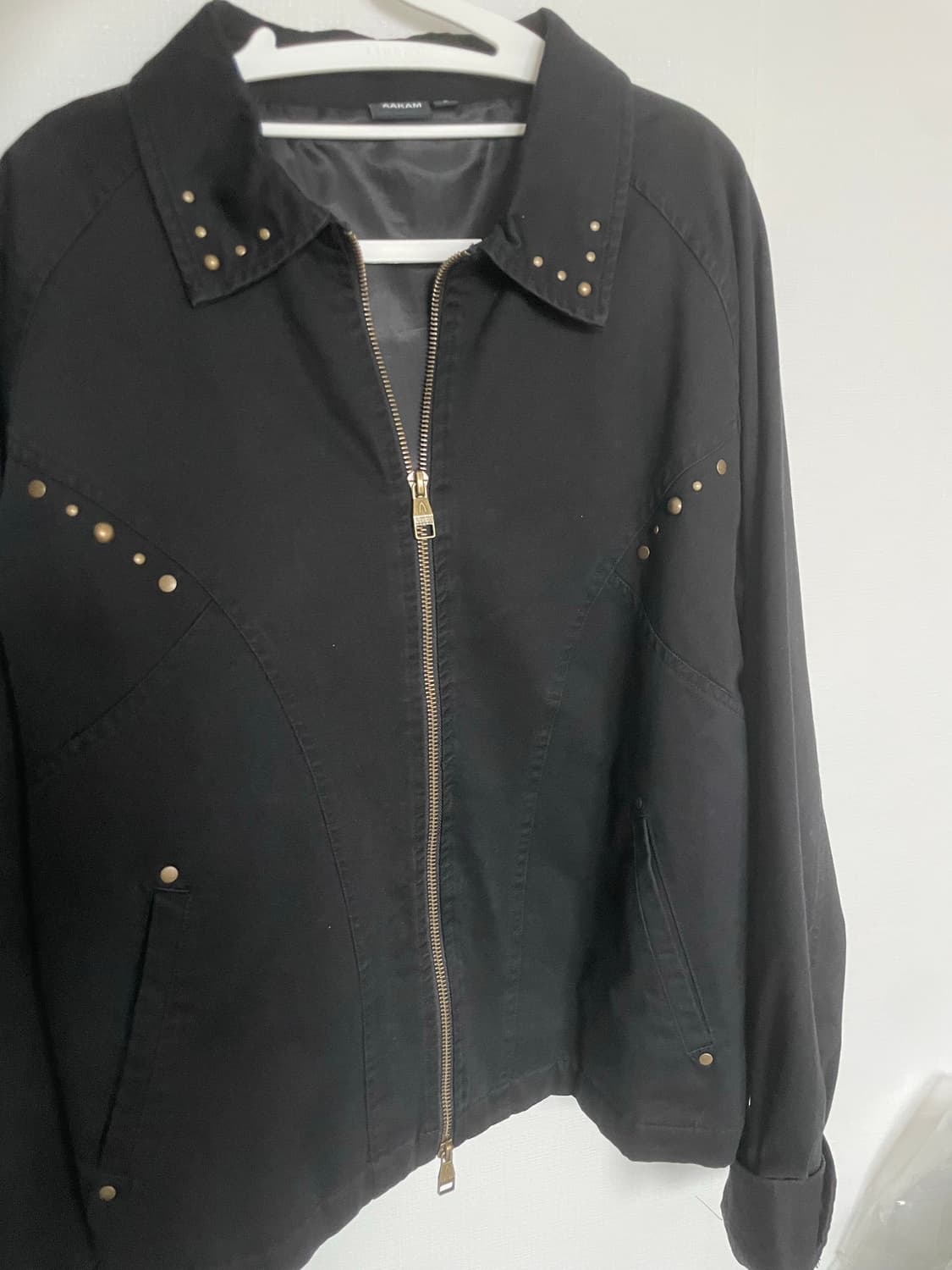 아캄 스터드 코튼 자켓 2사이즈 상품이미지5