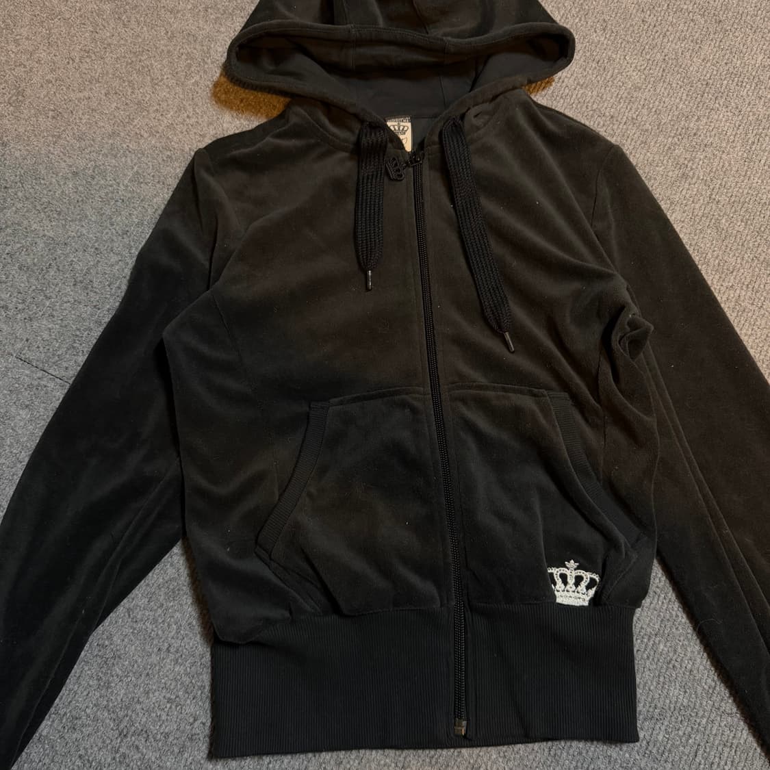 아디다스 벨벳 후드집업 90 상품이미지2