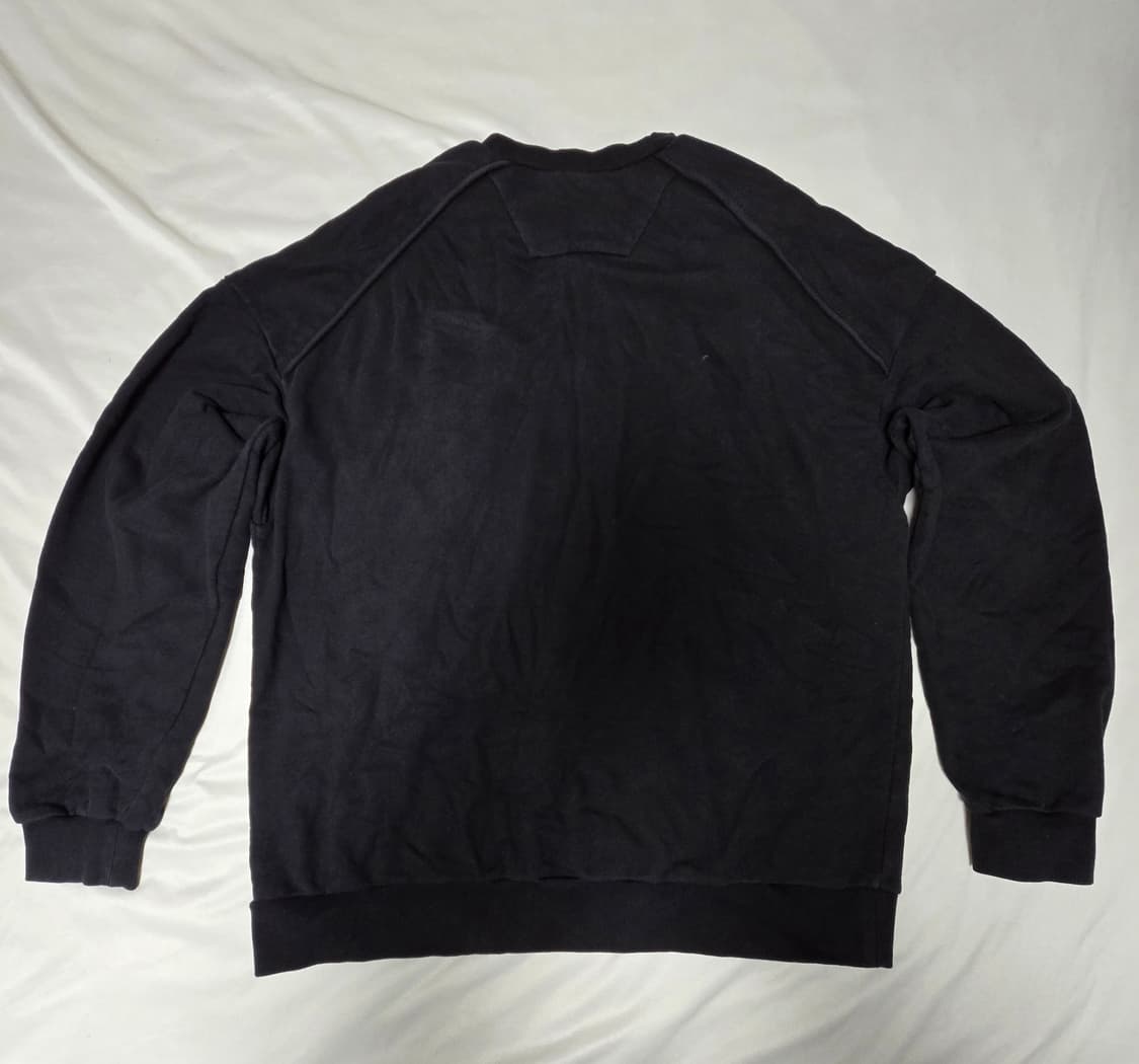 준지 블랙 보스 오버핏 맨투맨 M 가단 70cm 상품이미지4