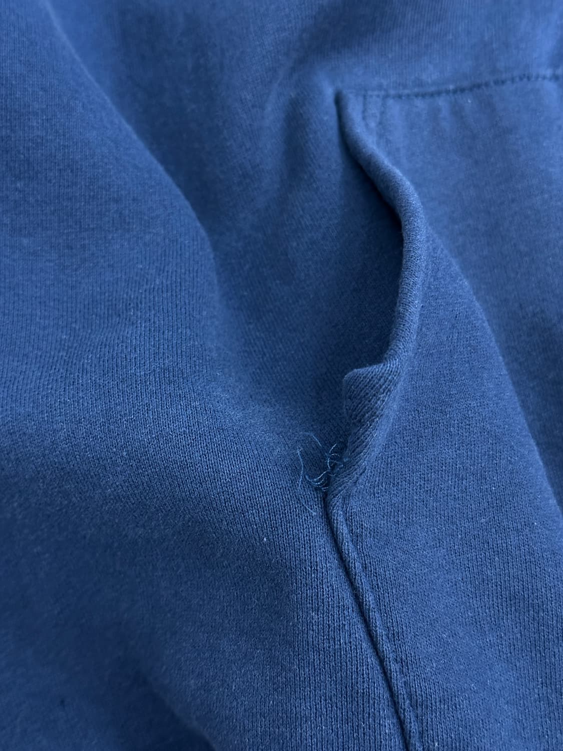 90s 러셀 네이비 후드집업 XXL 상품이미지6