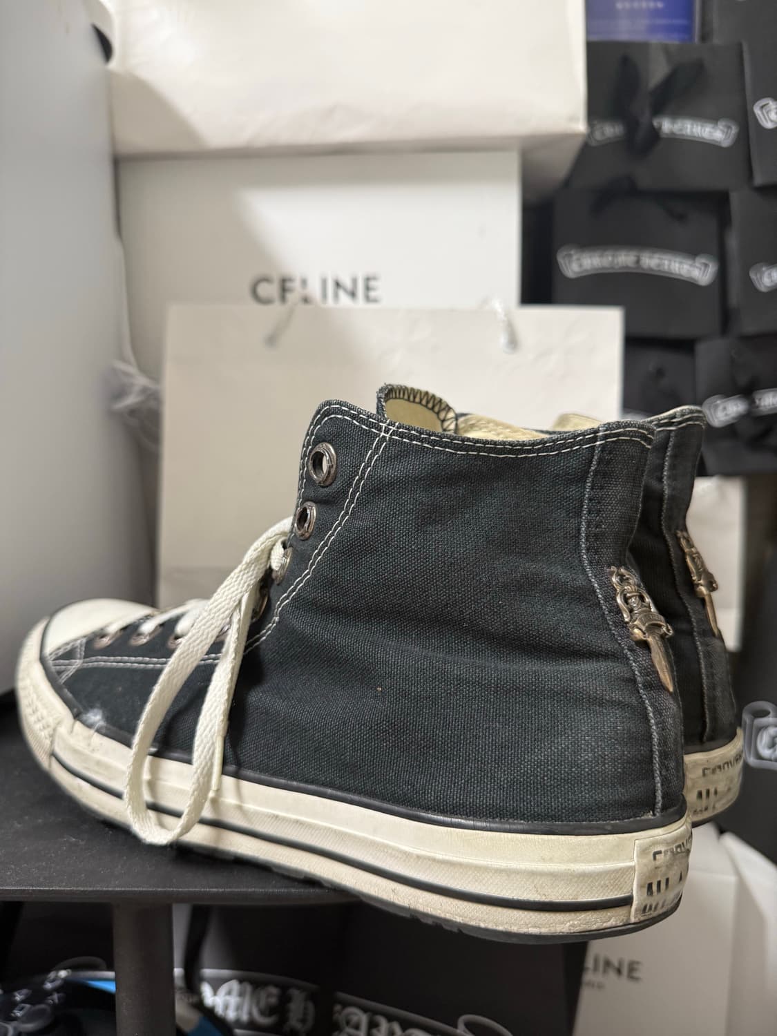 [275] 크롬하츠 컨버스 스타 레더패치 상품이미지8