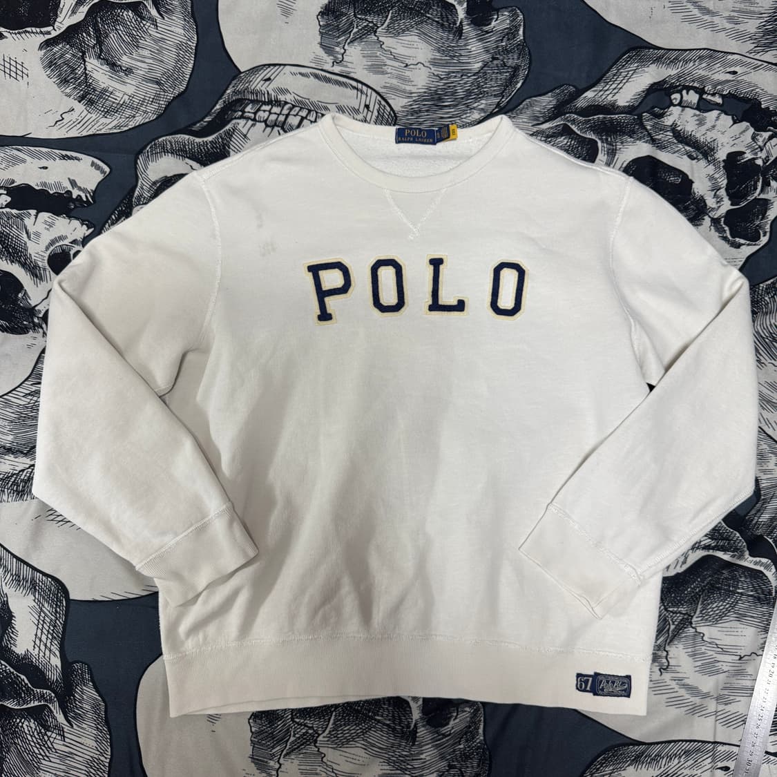 폴로 기모맨투맨 XL사이즈  상품이미지1