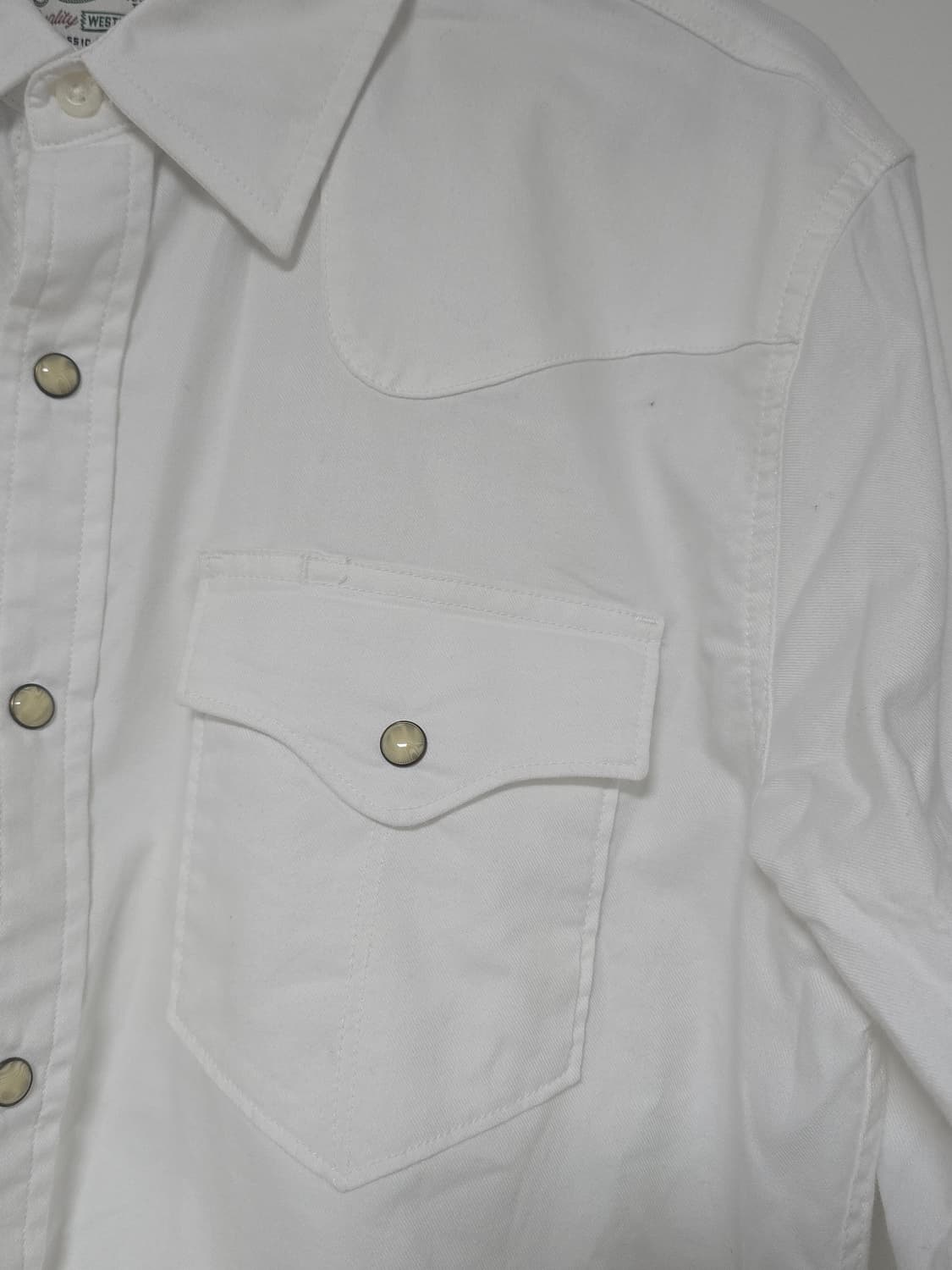 테코바스(Tecovas) 웨스턴 셔츠 화이트 상품이미지5