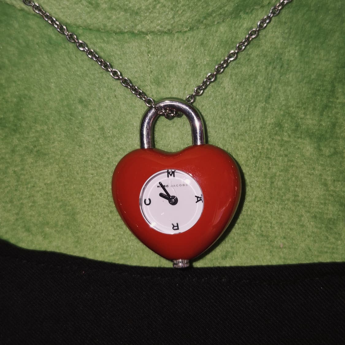 마크제이콥스 하트 자물쇠 시계 목걸이 상품이미지7