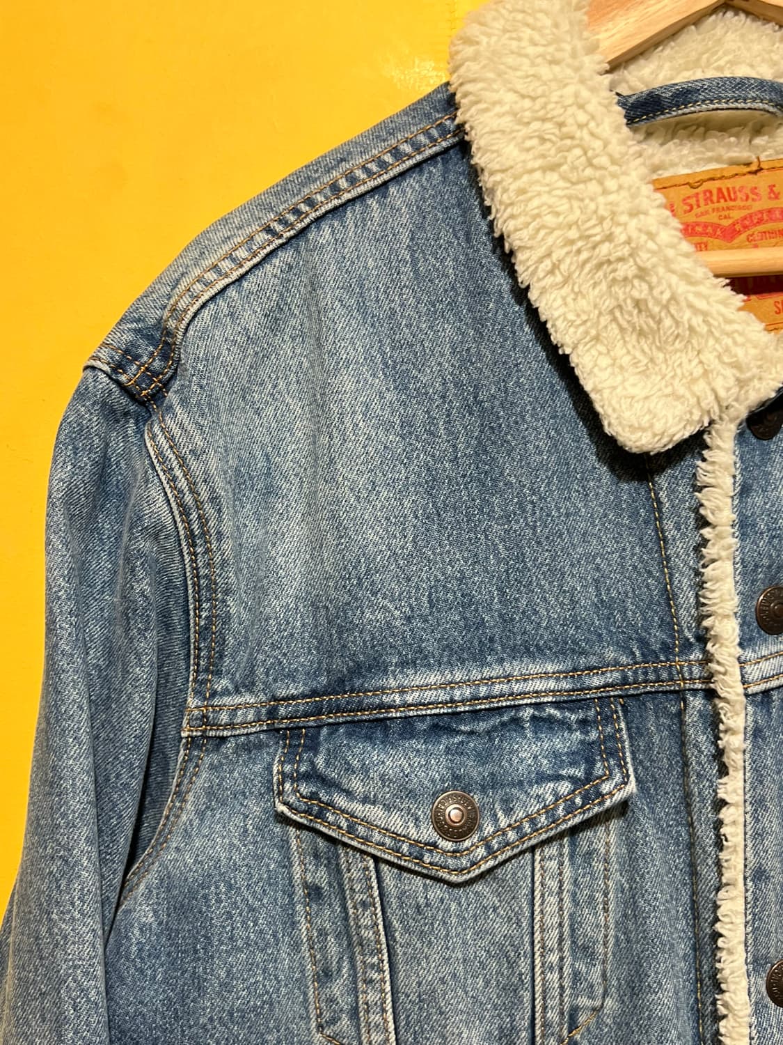 [L] 리바이스 타입3 쉐르파 트러커 데님 자켓 상품이미지3