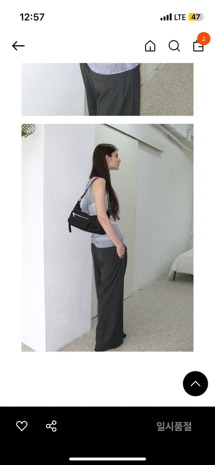 노앤뮤트 Multi pocket bag Black 상품이미지2