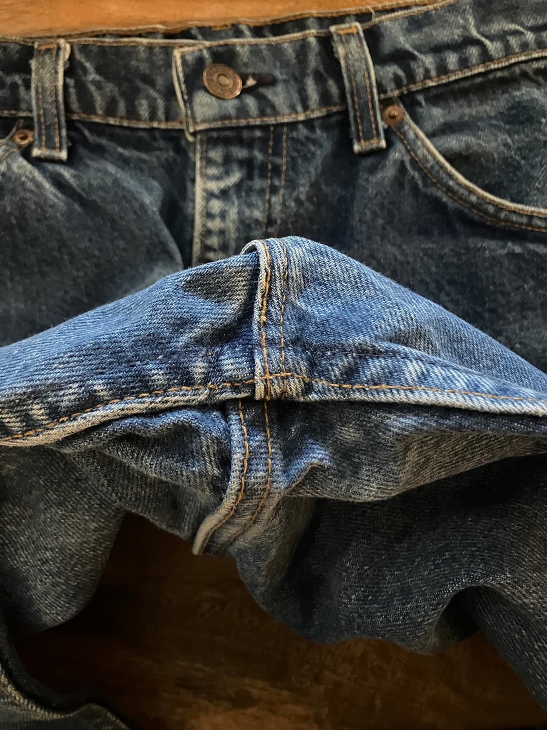80s USA 빈티지 리바이스 517 부츠컷 데님 팬츠 상품이미지8