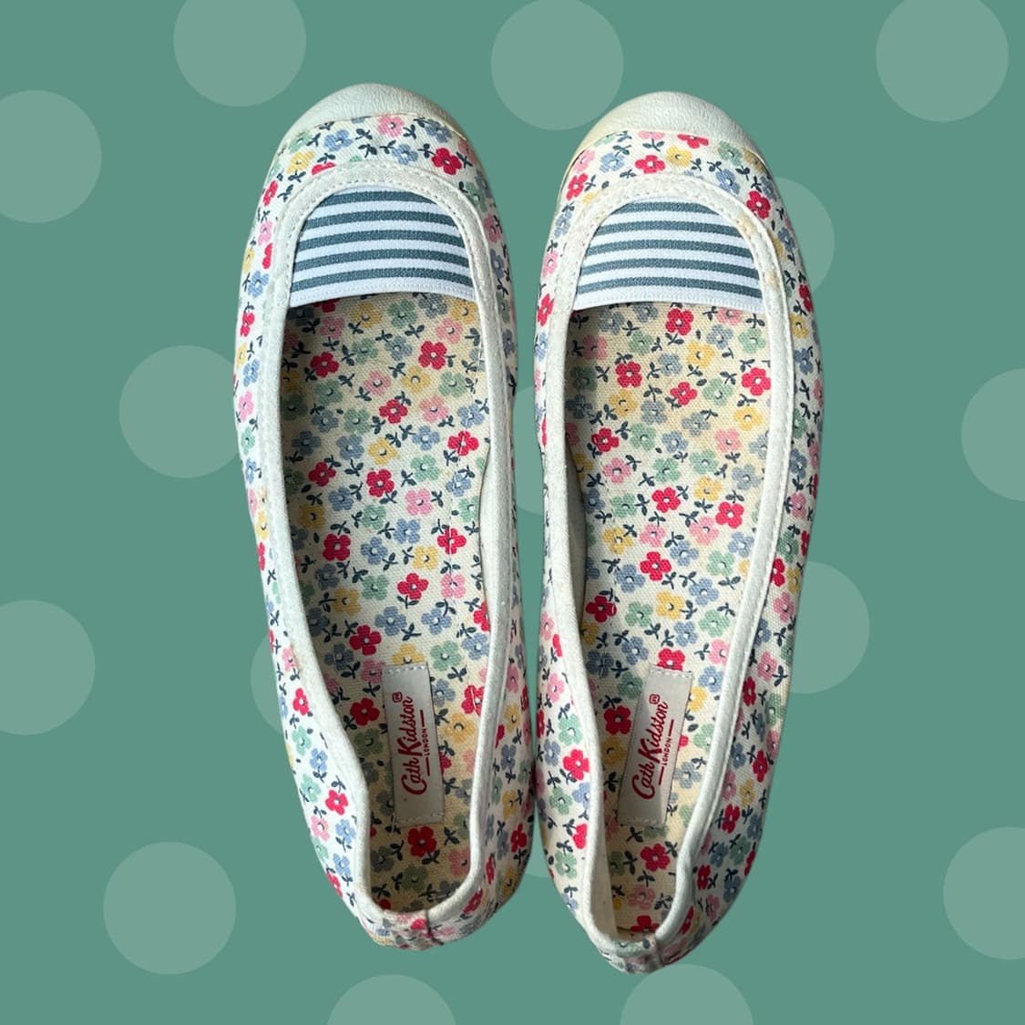 캐스키드슨 모리걸 플라워패턴 플랫슈즈 상품이미지2