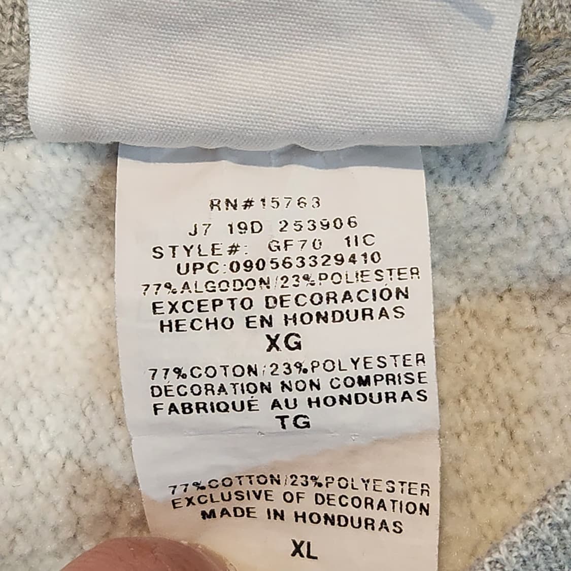 챔피온 리버스위스 스웻셔츠 (XL) 상품이미지3