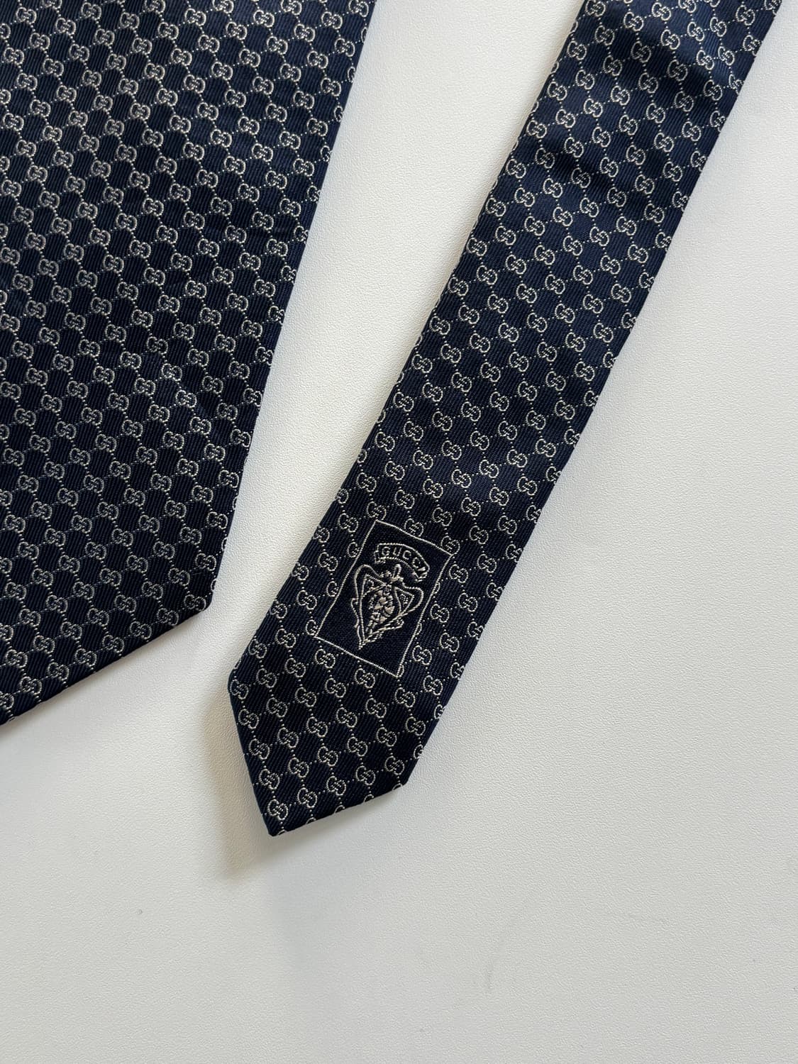 Gucci 구찌 GG 로고 실크 넥타이 상품이미지2