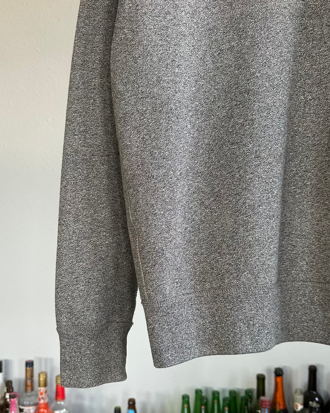 [M]폴로 랄프로렌 그레이 기모 후드집업 상품이미지6