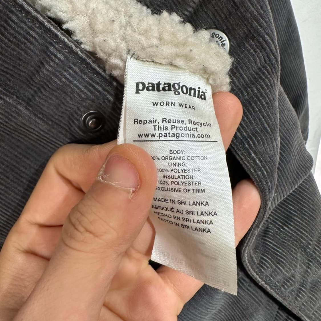 파타고니아 코듀로이 세르파자켓 상품이미지7