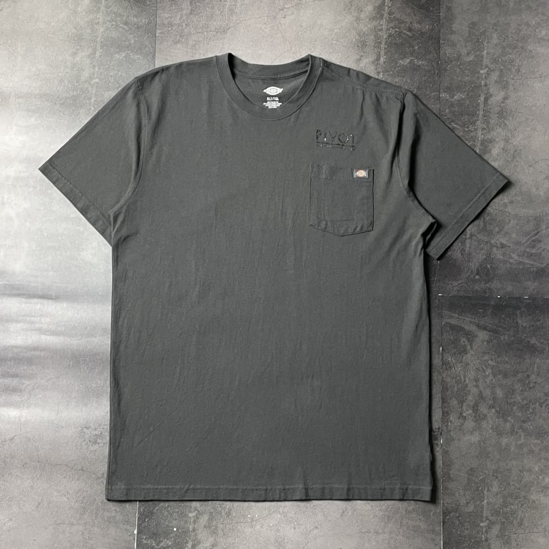 DICKIES 디키즈 빈티지 그레이 그래픽 포켓 반팔 티셔츠 A01087 상품이미지1