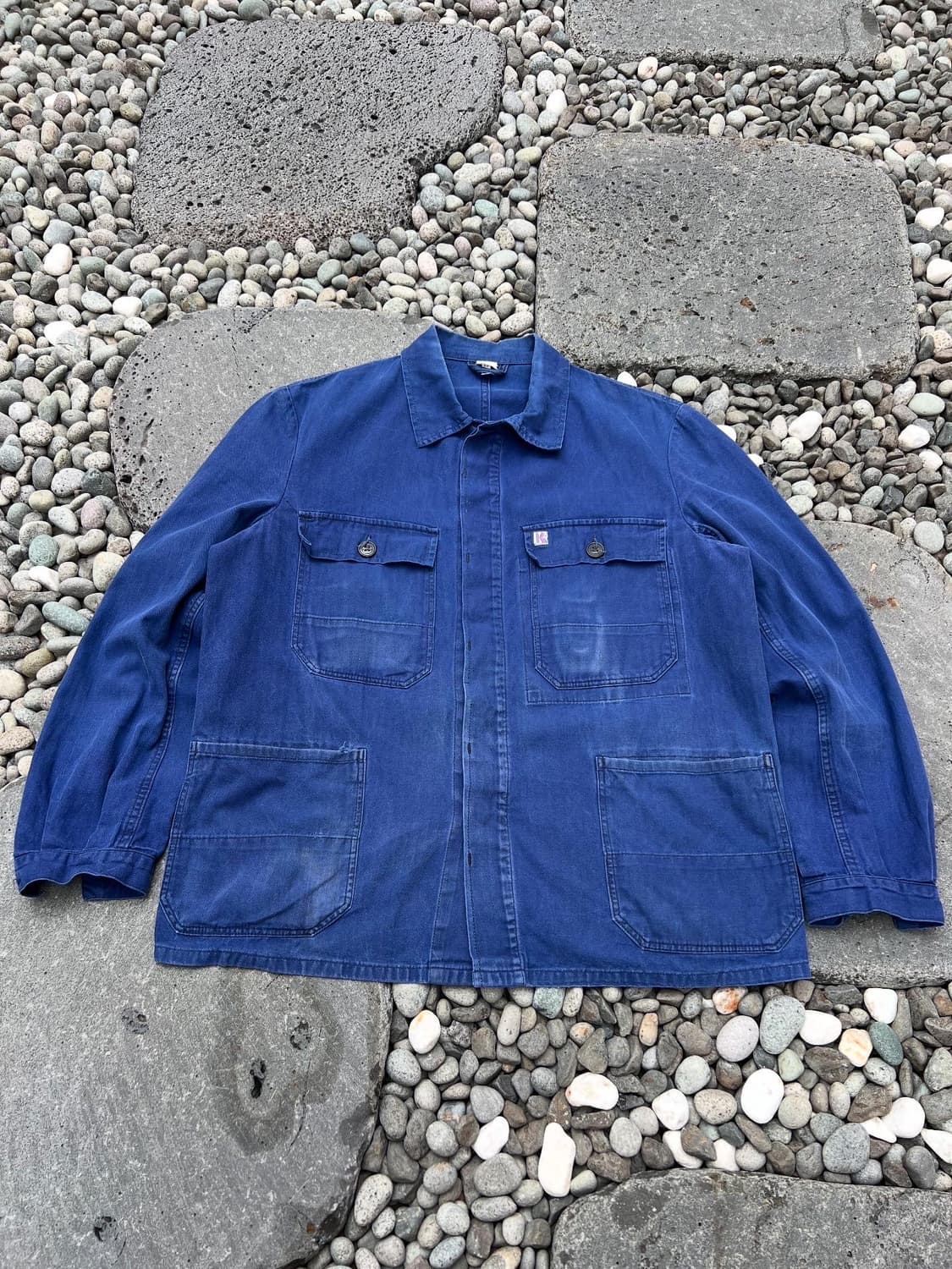 FADED VINTAGE "HBT"헤링본트윌코튼 프렌치워크자켓 상품이미지1