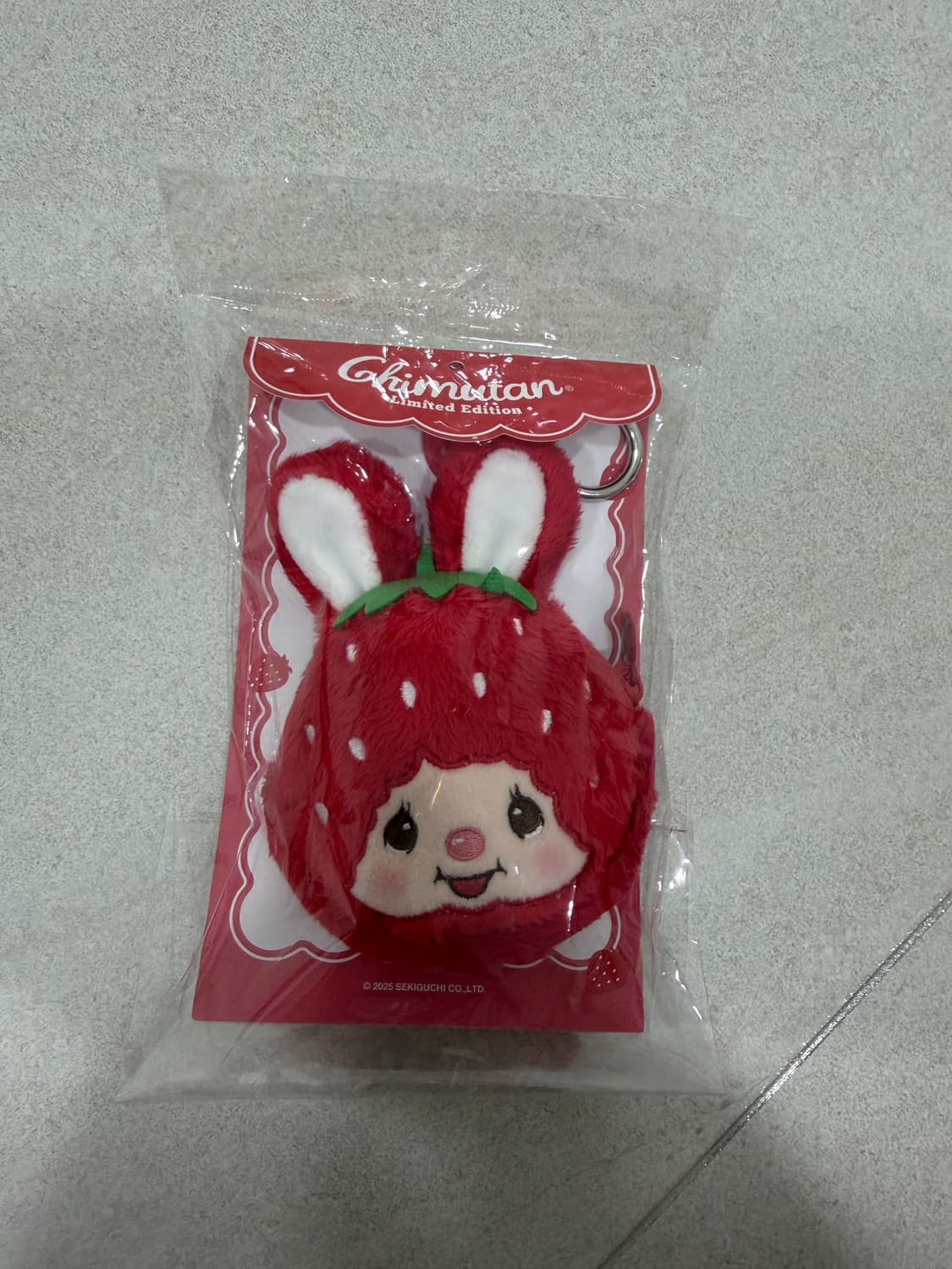 몬치치 치무탄 딸기파우치 한정판 미개봉 상품이미지1