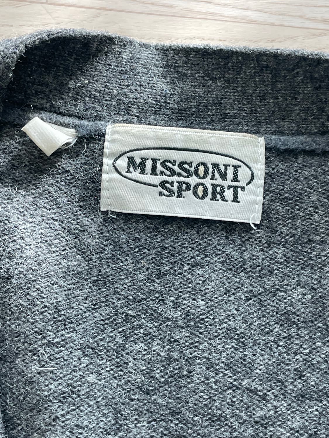 90s 미소니 스포츠 가디건 상품이미지4