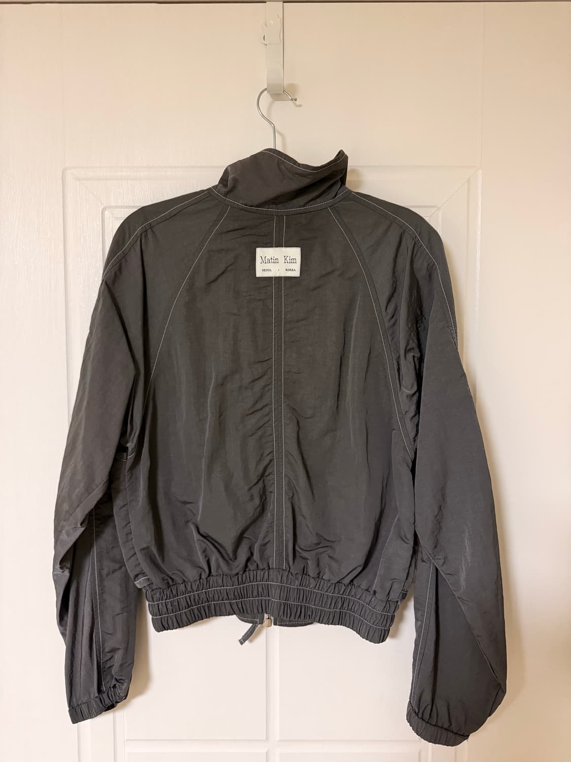 마뗑킴 자켓(free) & 스커트(M) 챠콜 셋업 상품이미지6