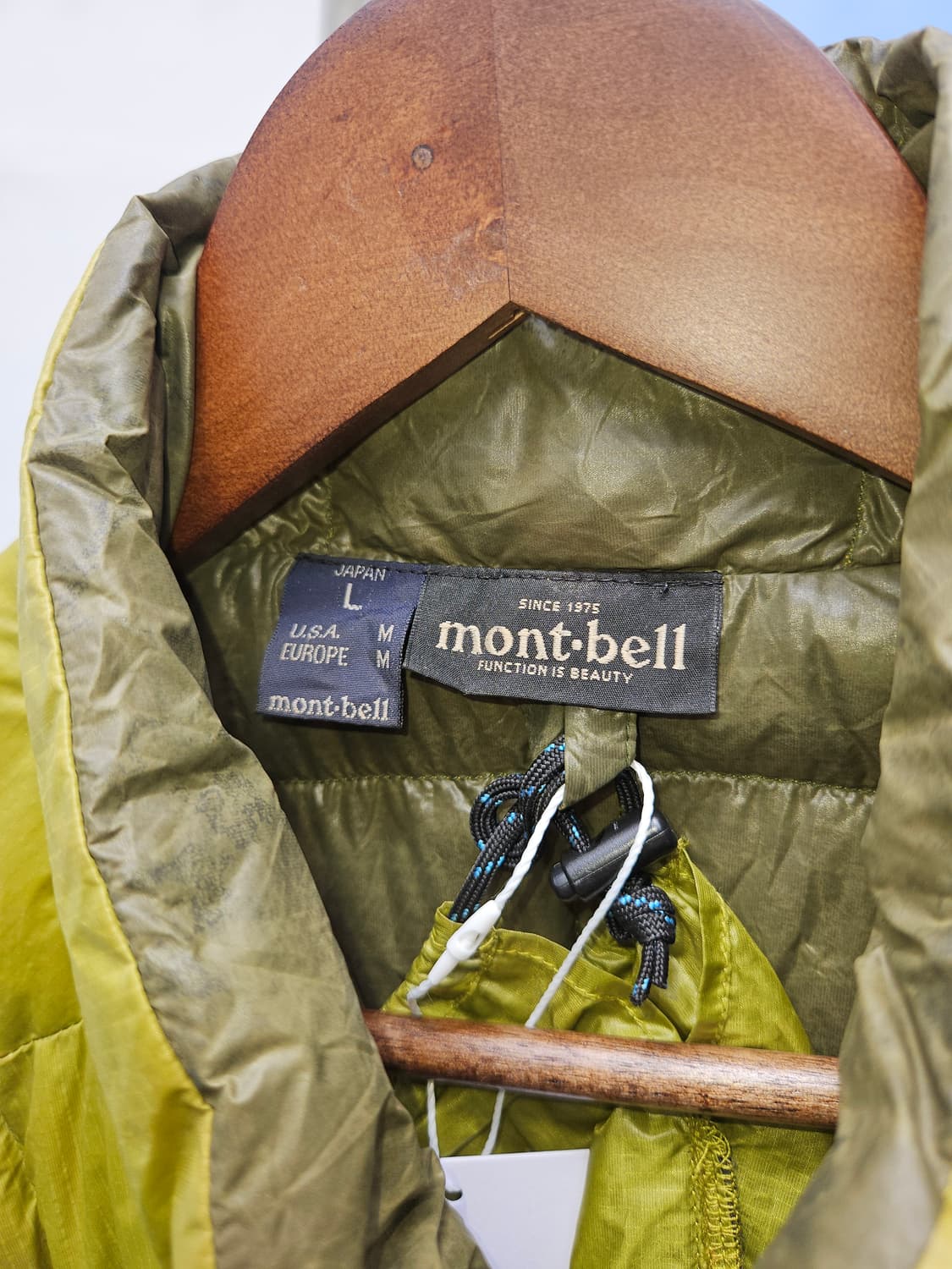 몽벨 재팬 다운 베스트 상품이미지3