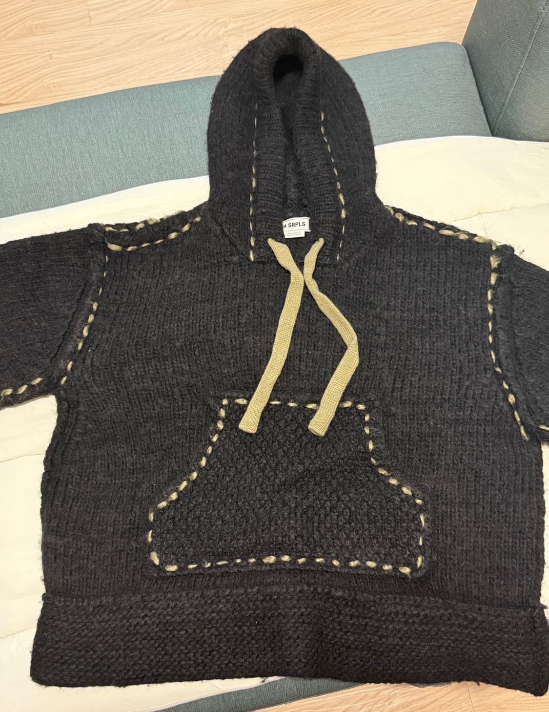 자라 서플라스 니트 후드 L-XL 상품이미지4