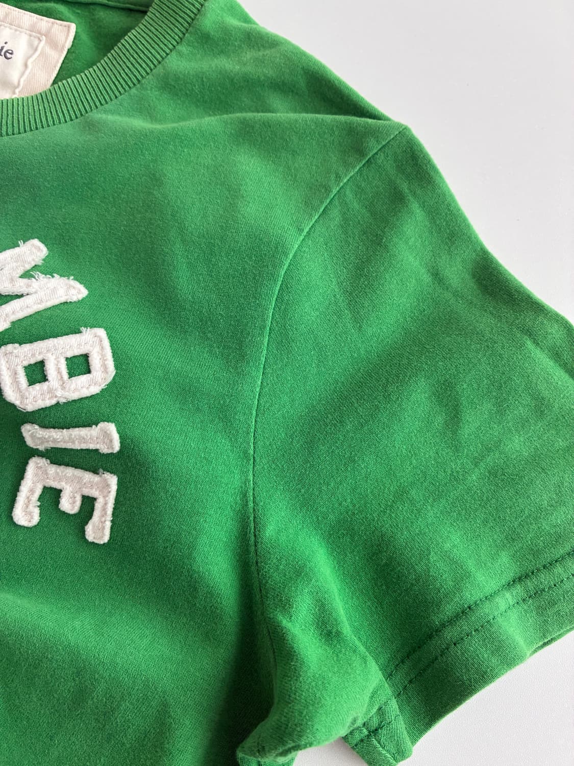 S) 아베크롬비 빈티지 반팔 티셔츠 그린 상품이미지6