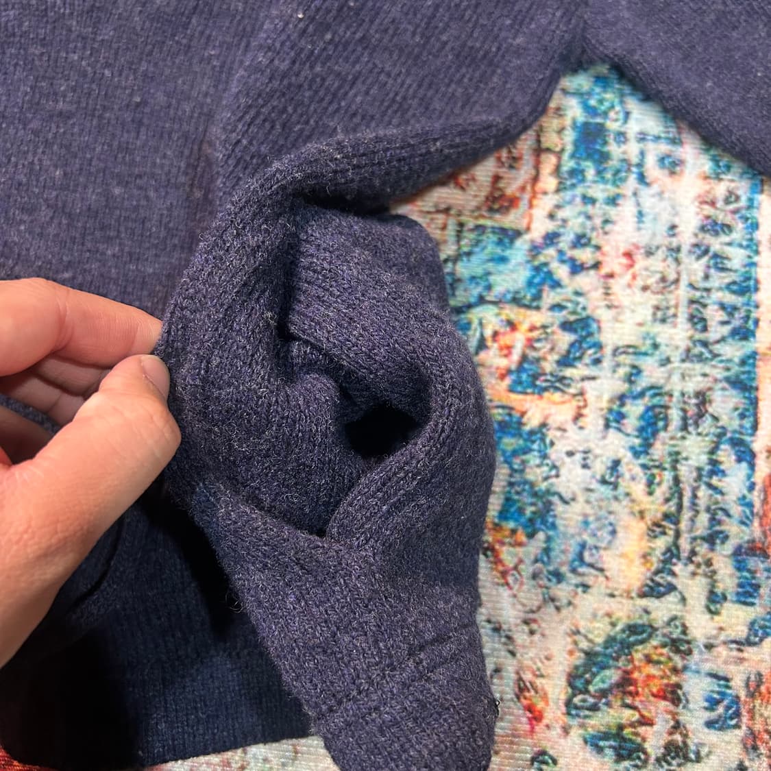 [M] 90s 폴로 스포츠 파이어맨 니트 후드 상품이미지6