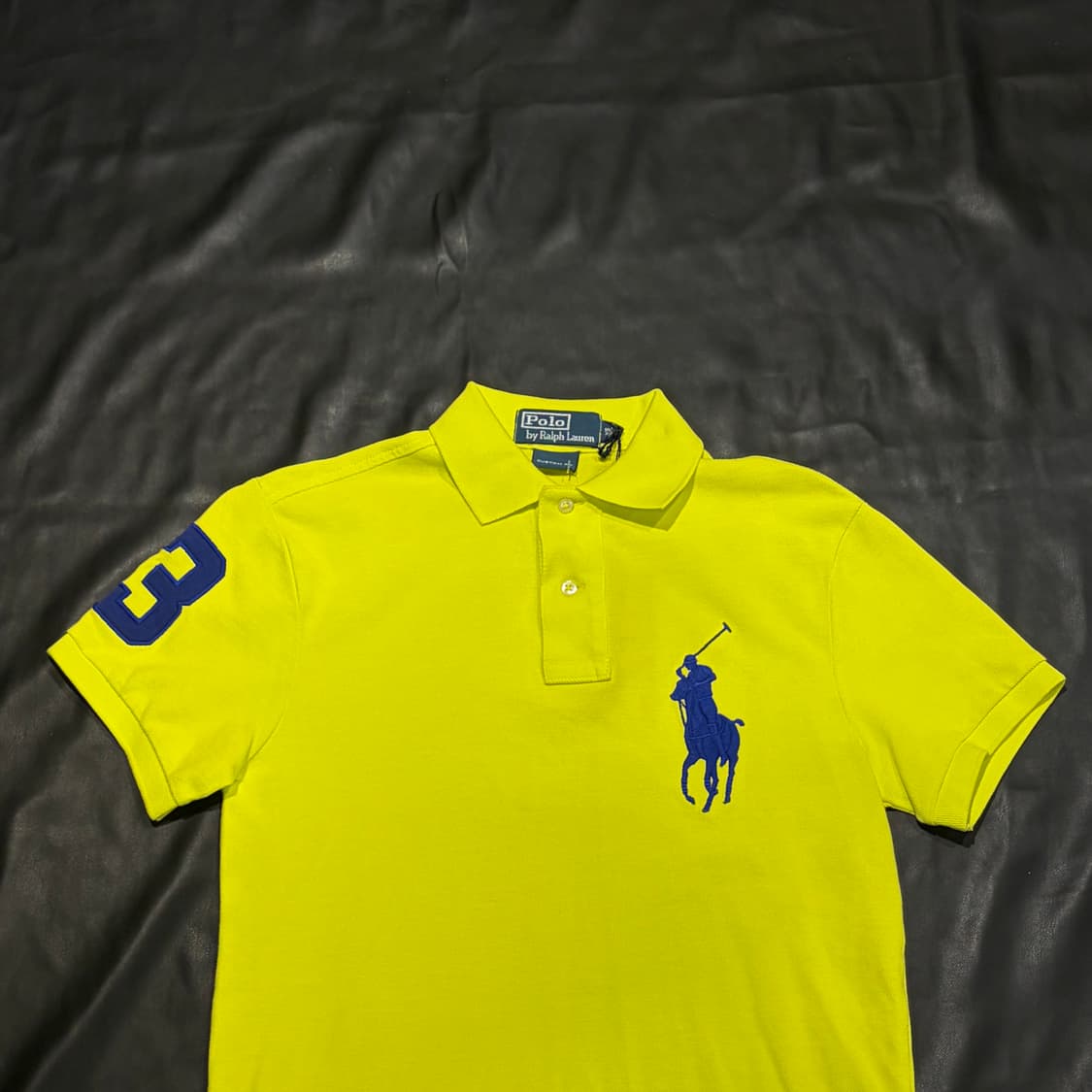 폴로 랄프로렌 반팔티 옐로우 상품이미지3