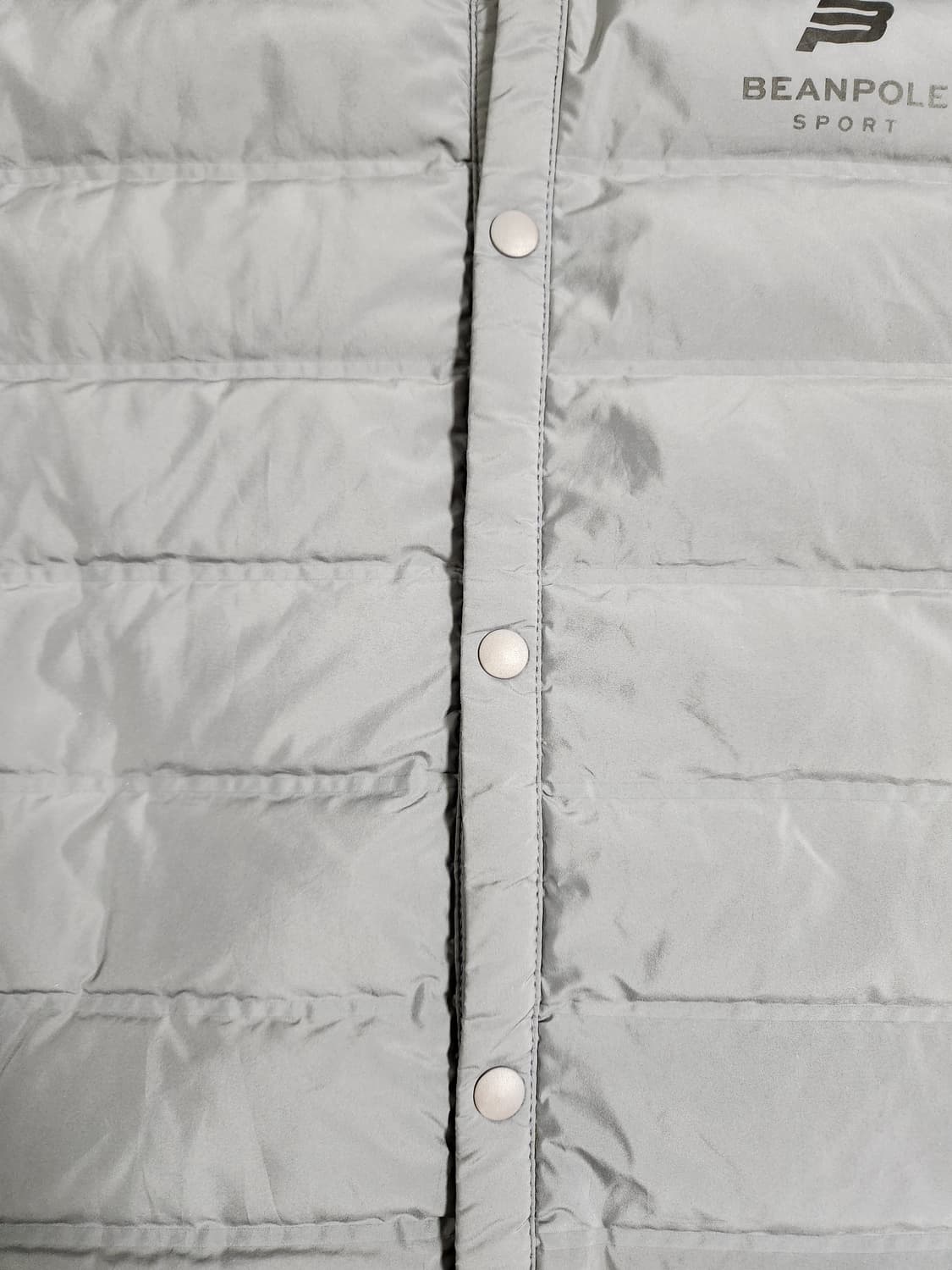 빈폴스포츠 남녀공용 비트윈 경량다운 덕다운 패딩 베스트 그레이 BO893 상품이미지3