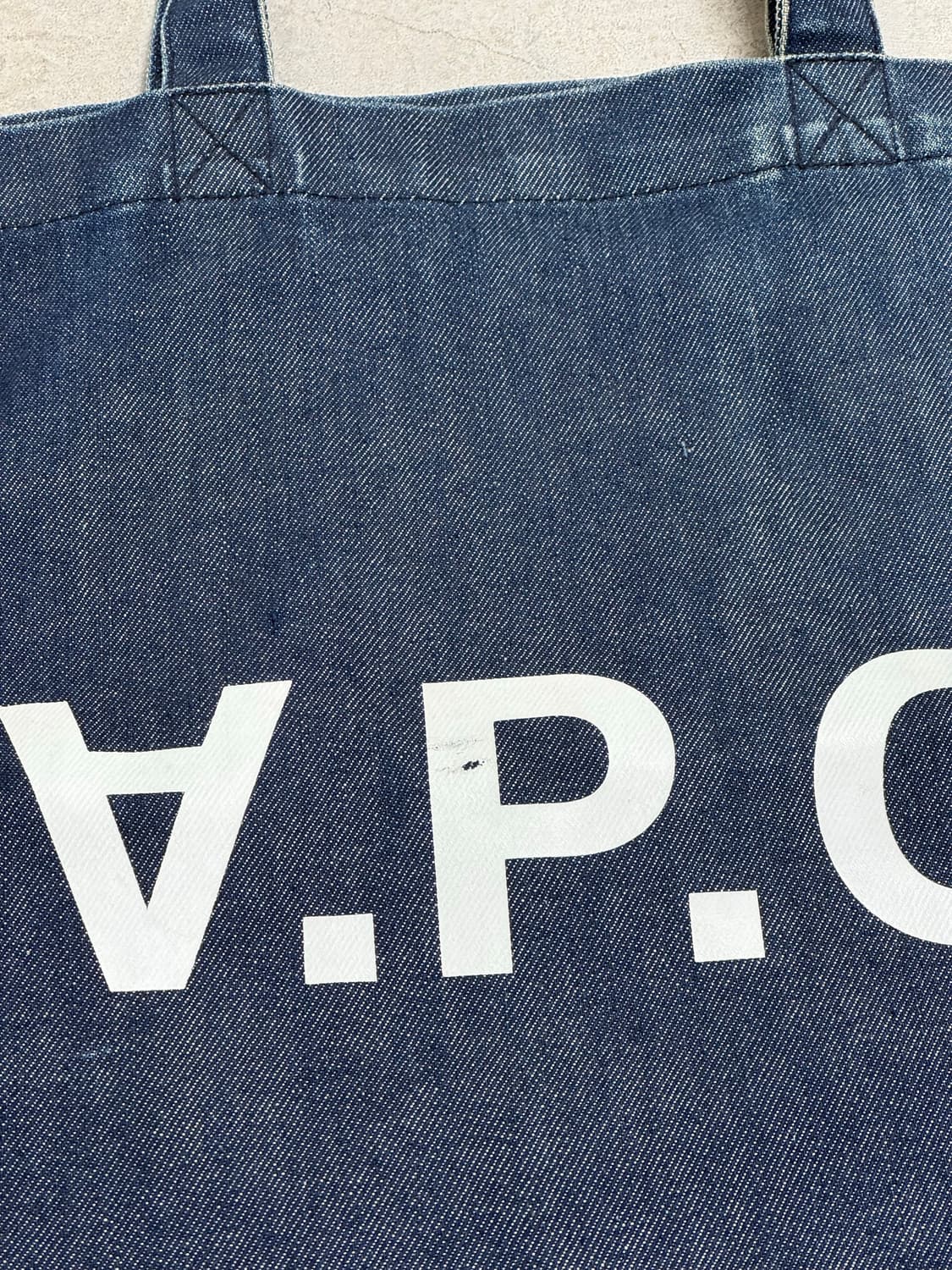 아페쎄 데님 에코백 상품이미지4