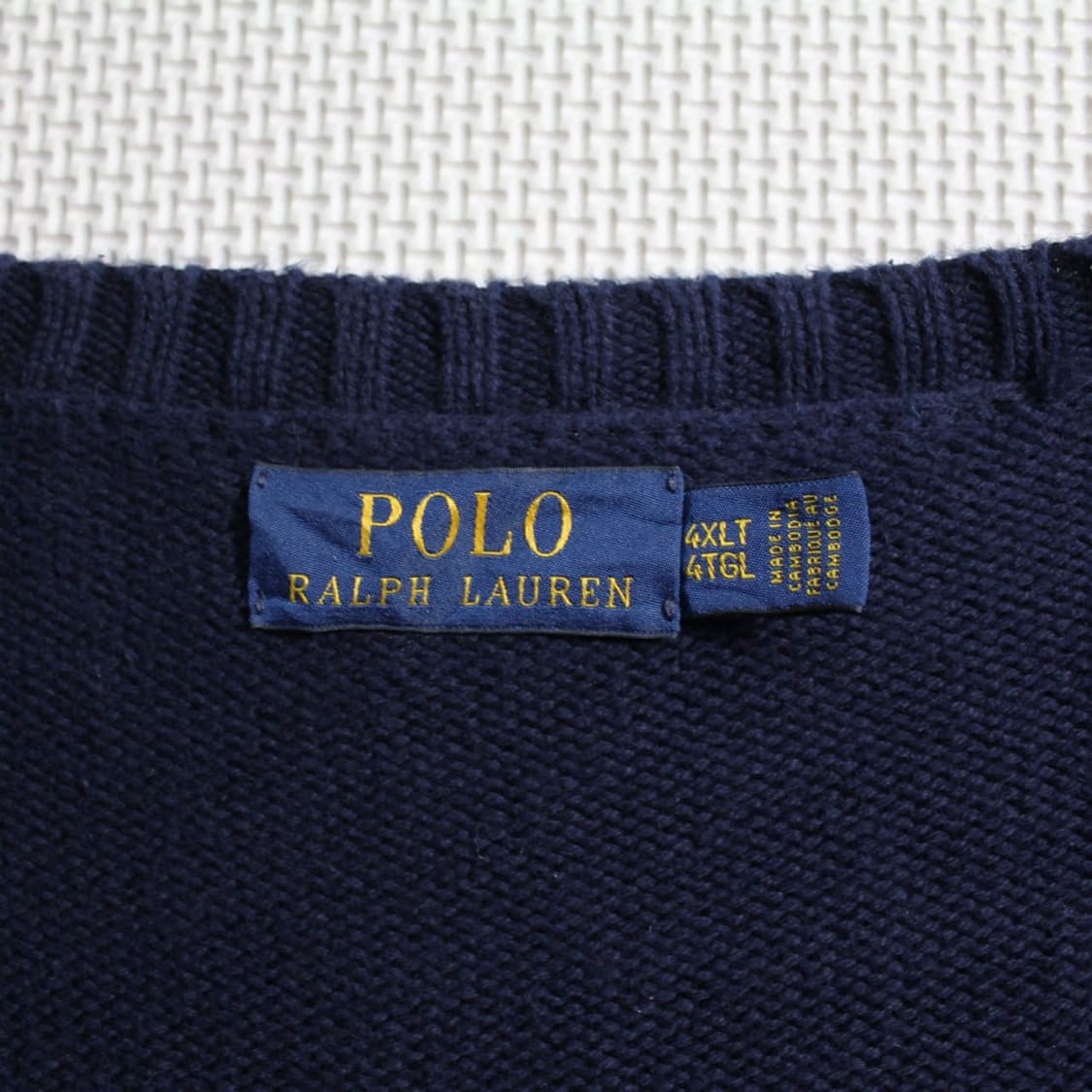 Polo 폴로 랄프로렌 블랙 라운드 니트  상품이미지3