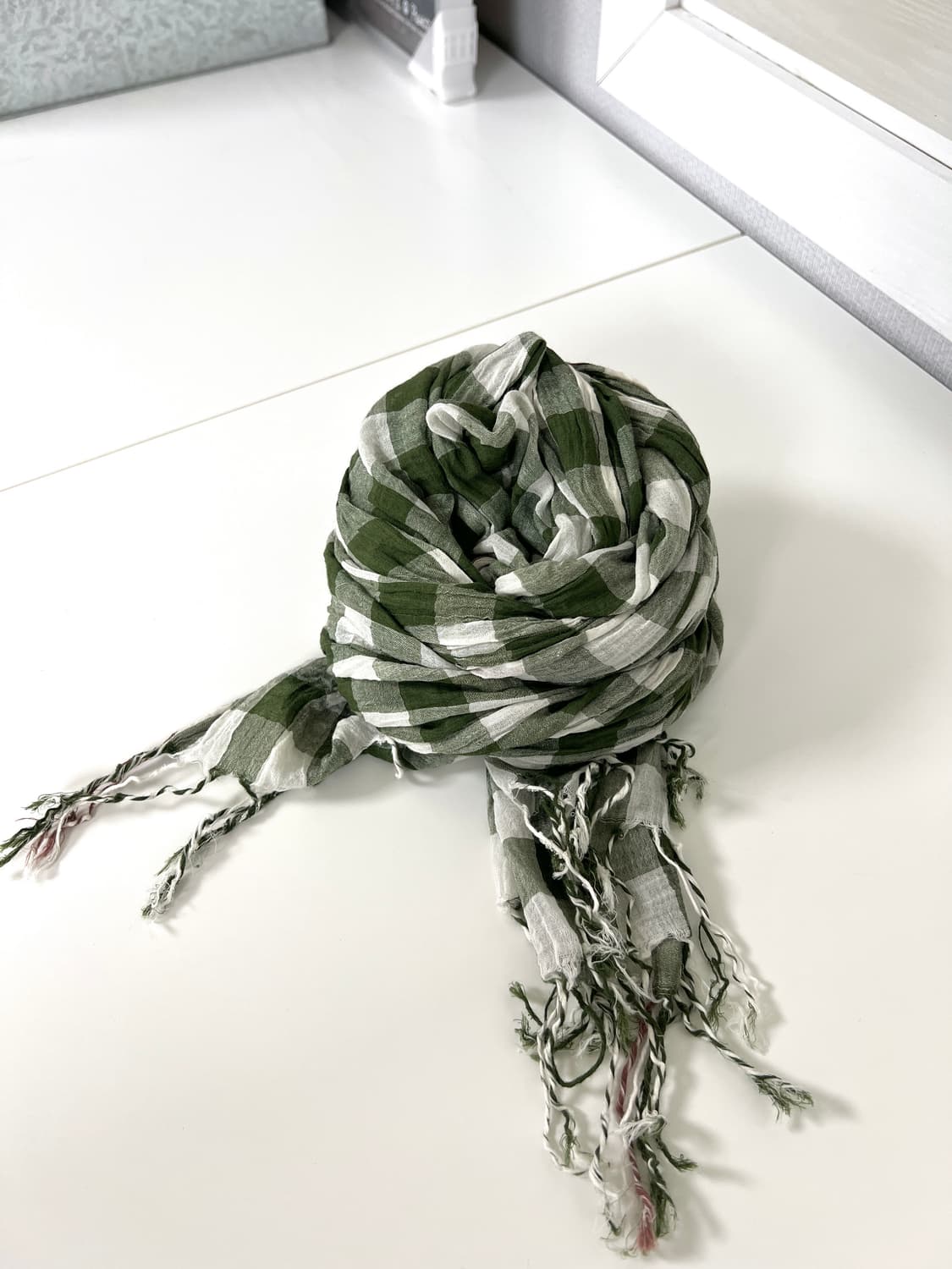 COMME des GARCONS tricot-CHECK SCARF  상품이미지3