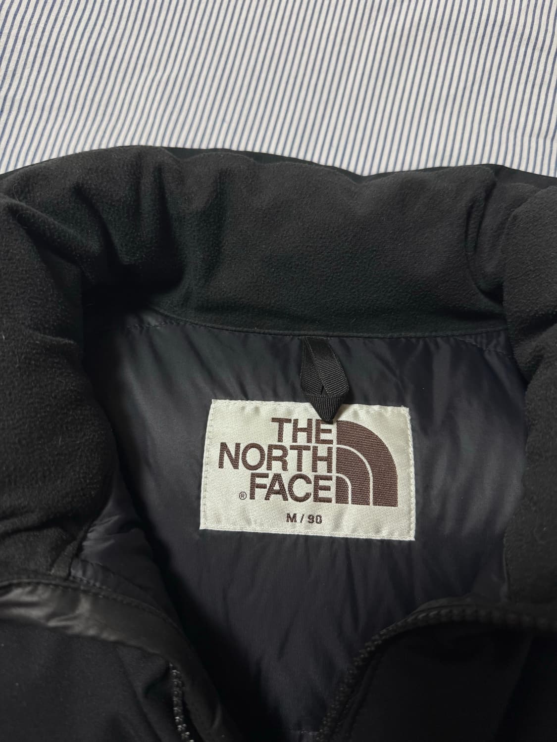 W 노스페이스 화이트 라벨 노벨티 눕시 다운 자켓 블랙 M 상품이미지7