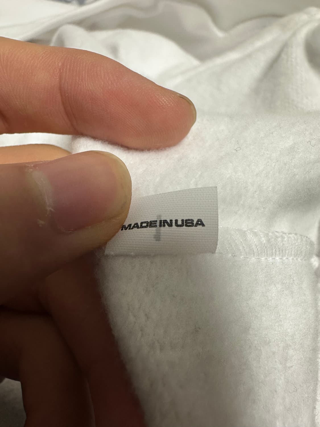 이지 x 고샤 루브친스키 블랭크 HD-01 후드 화이트 상품이미지3