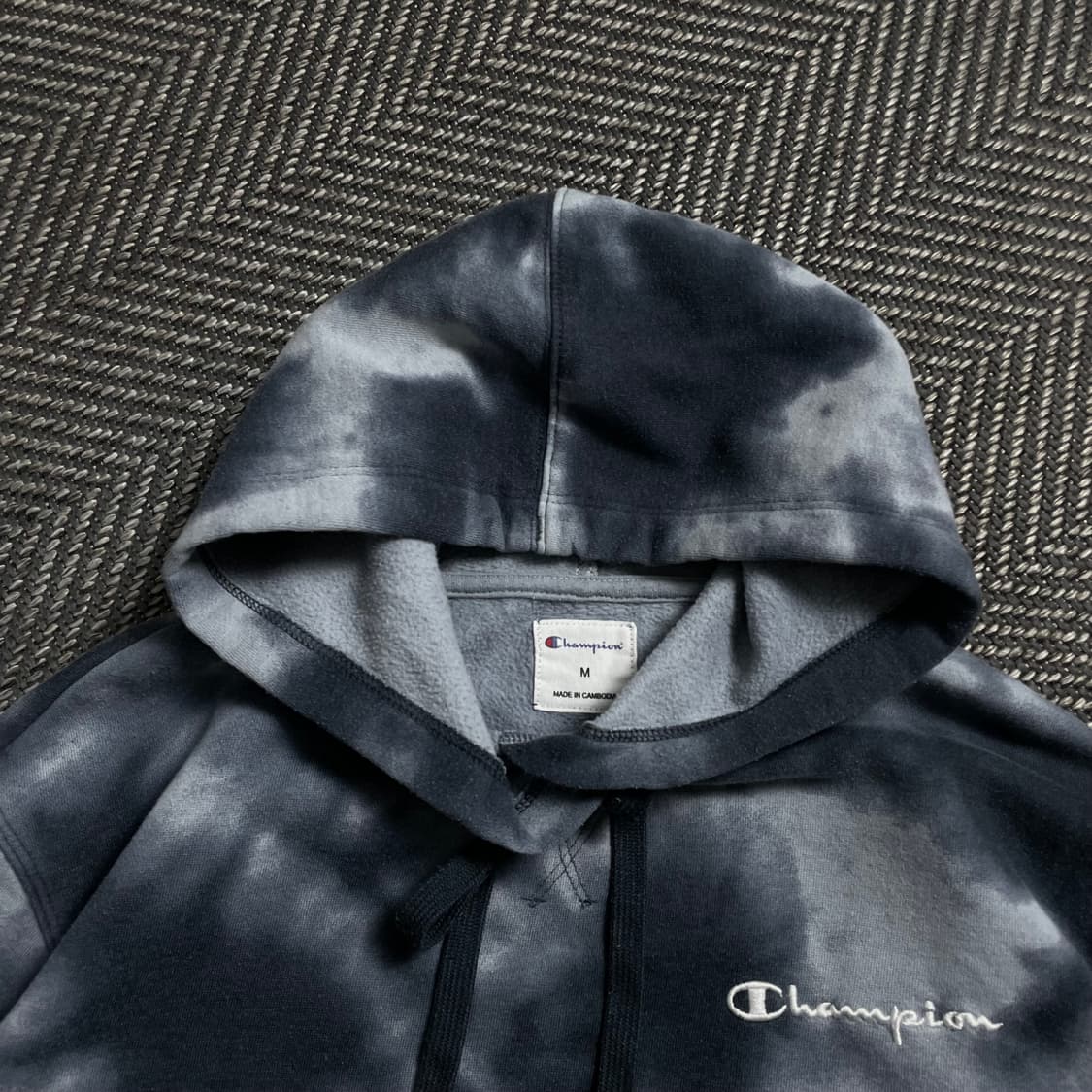 챔피온 우먼스 타이다이 박시핏 후드 티셔츠y 4948 상품이미지6